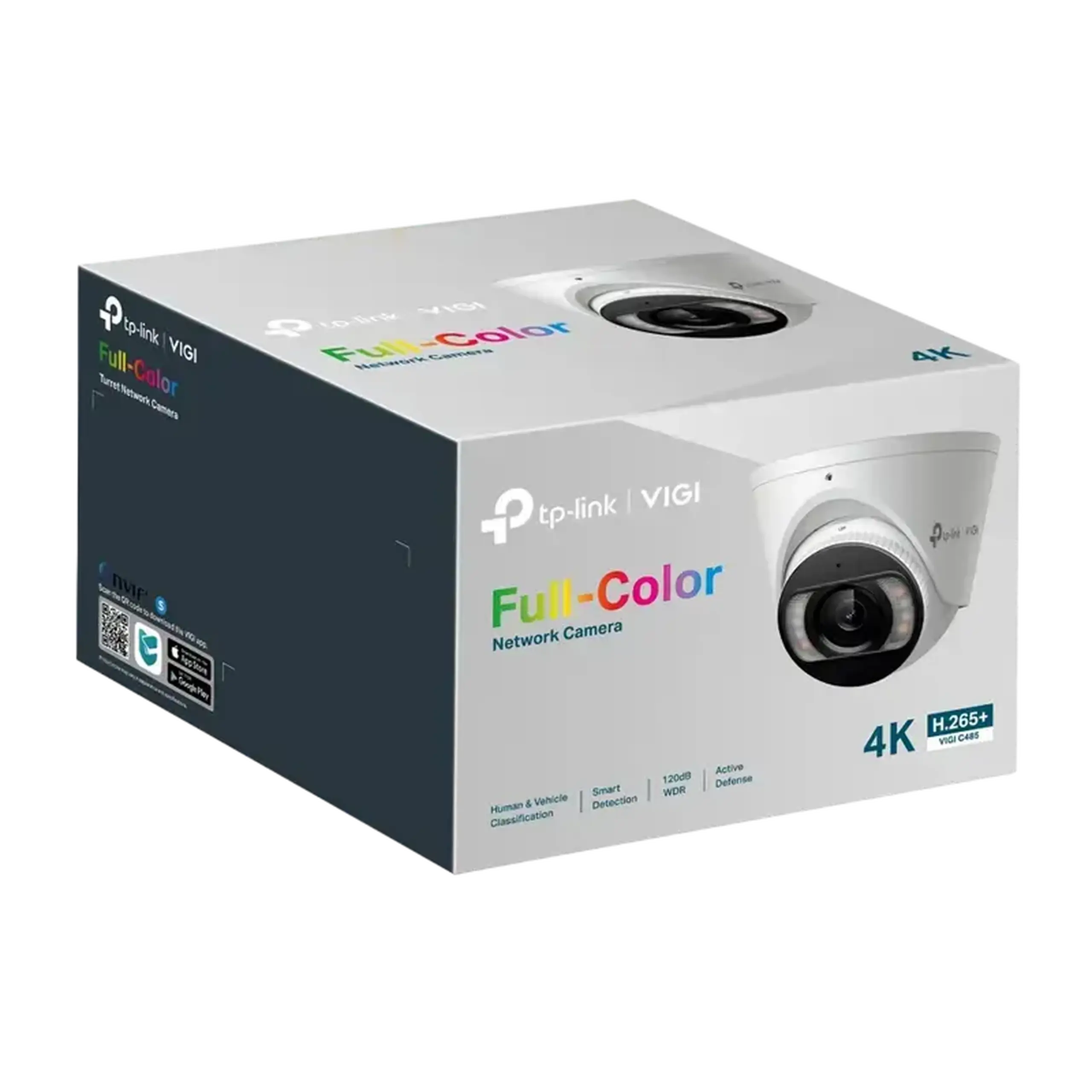 Camera de supraveghere IP TP-LINK VIGI C485(4mm), Alb