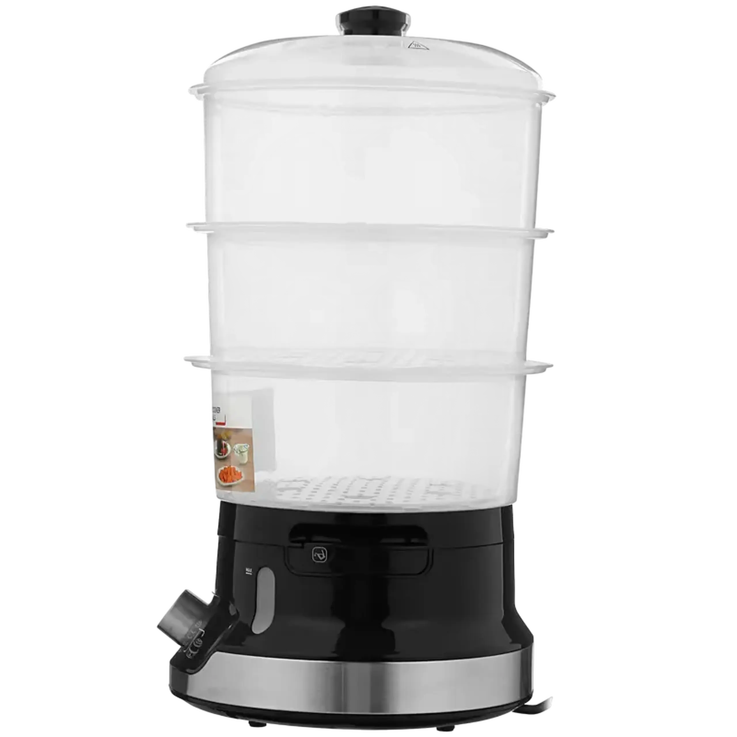 Aparat de gătit cu aburi Tefal VC204810, Negru