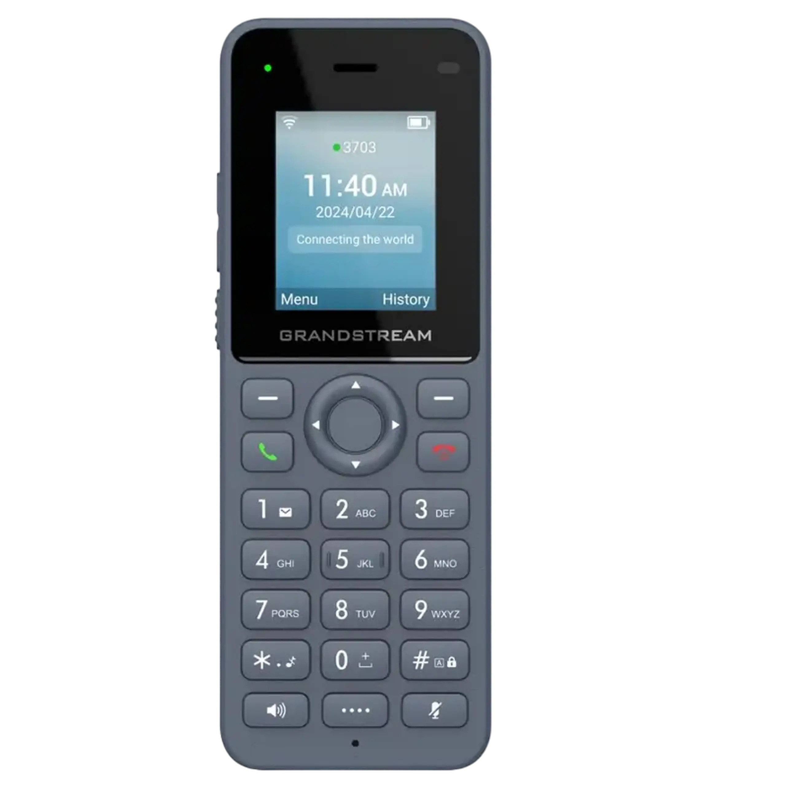Telefon IP Grandstream WP826, Jet Grey