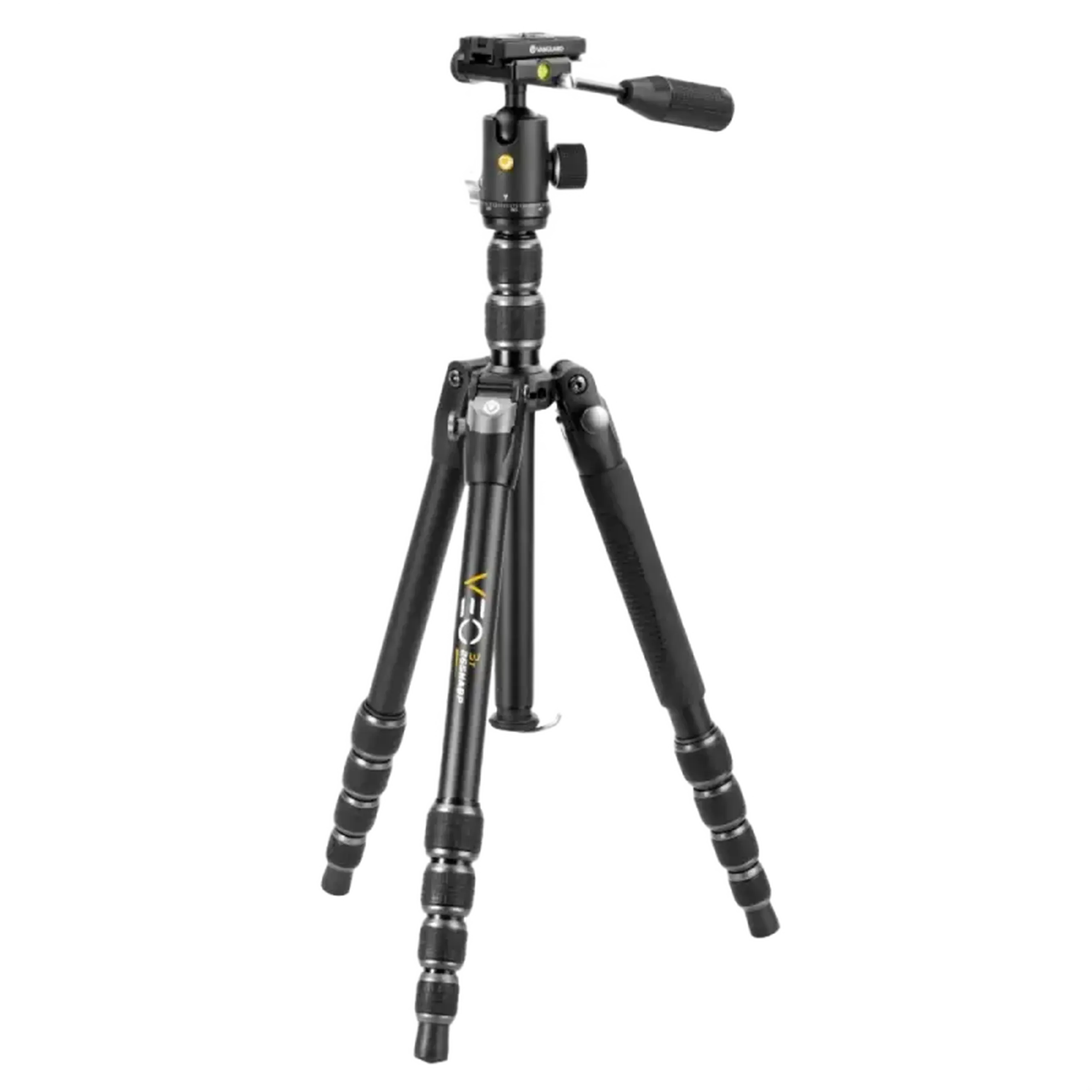 Trepied/Monopod Vanguard VEO3T 265HABP, Cap trepied de minge, Negru