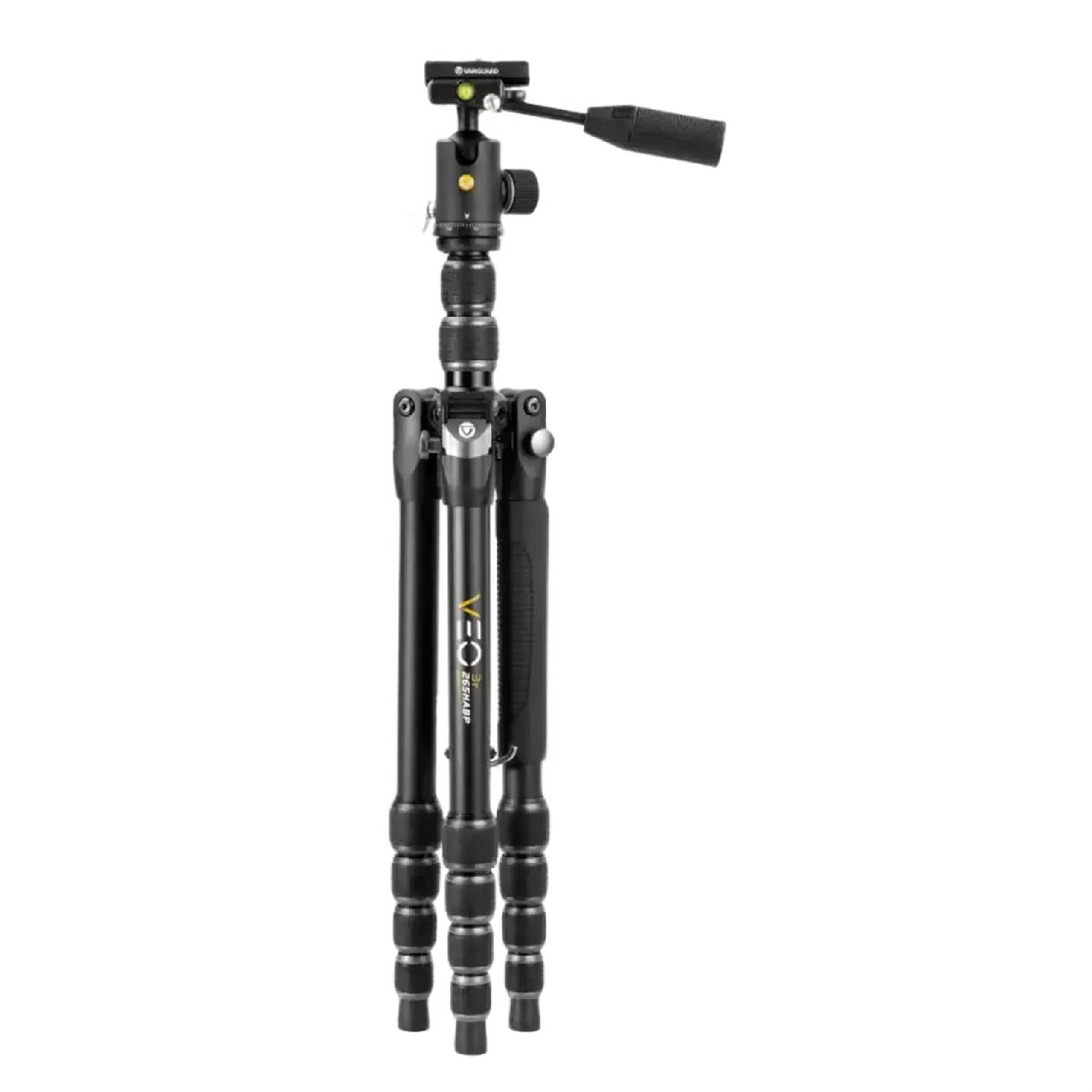 Trepied/Monopod Vanguard VEO3T 265HABP, Cap trepied de minge, Negru