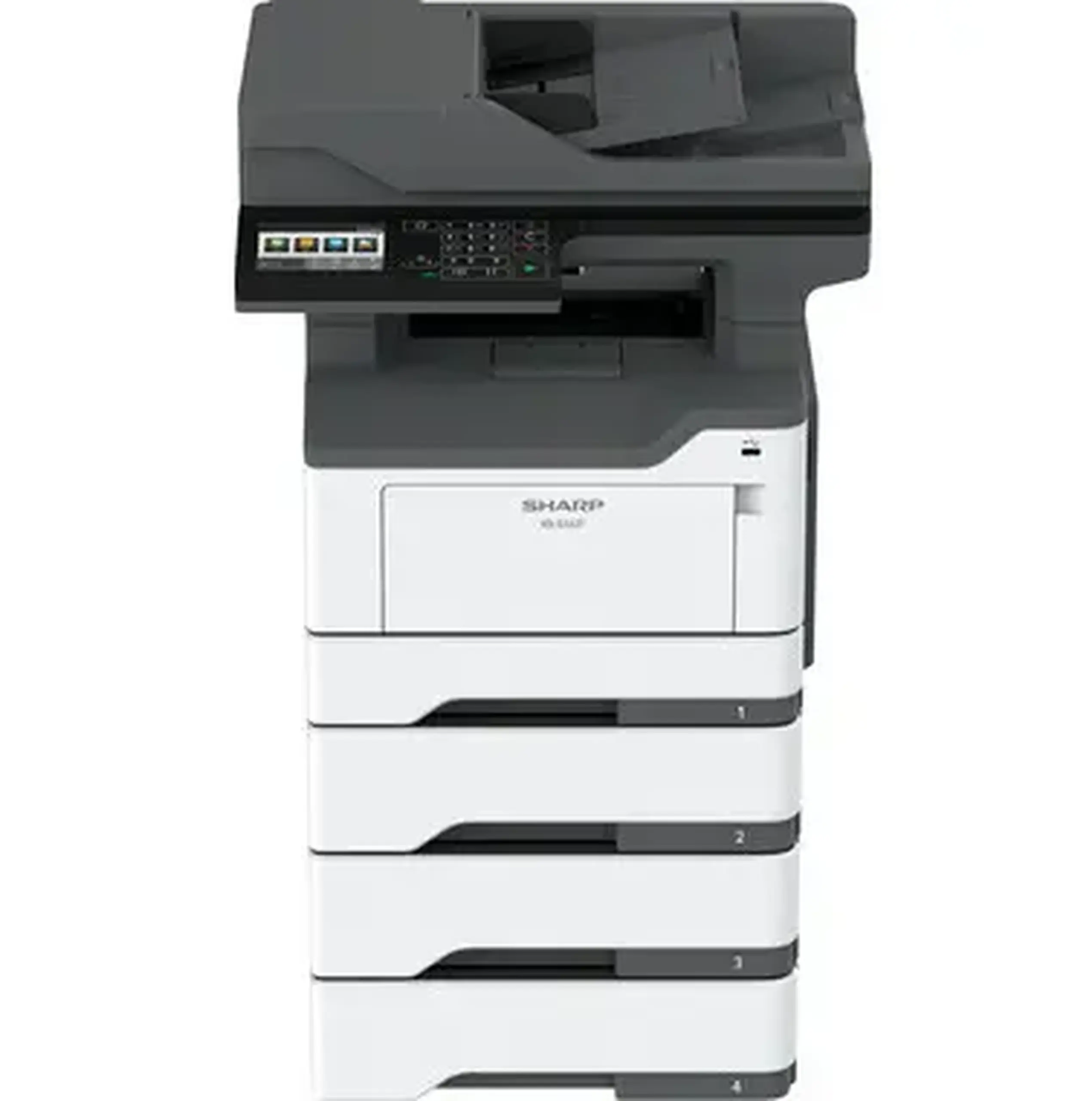 Multifunctional laser Sharp Luna MX-B467FEU, Negru-Alb