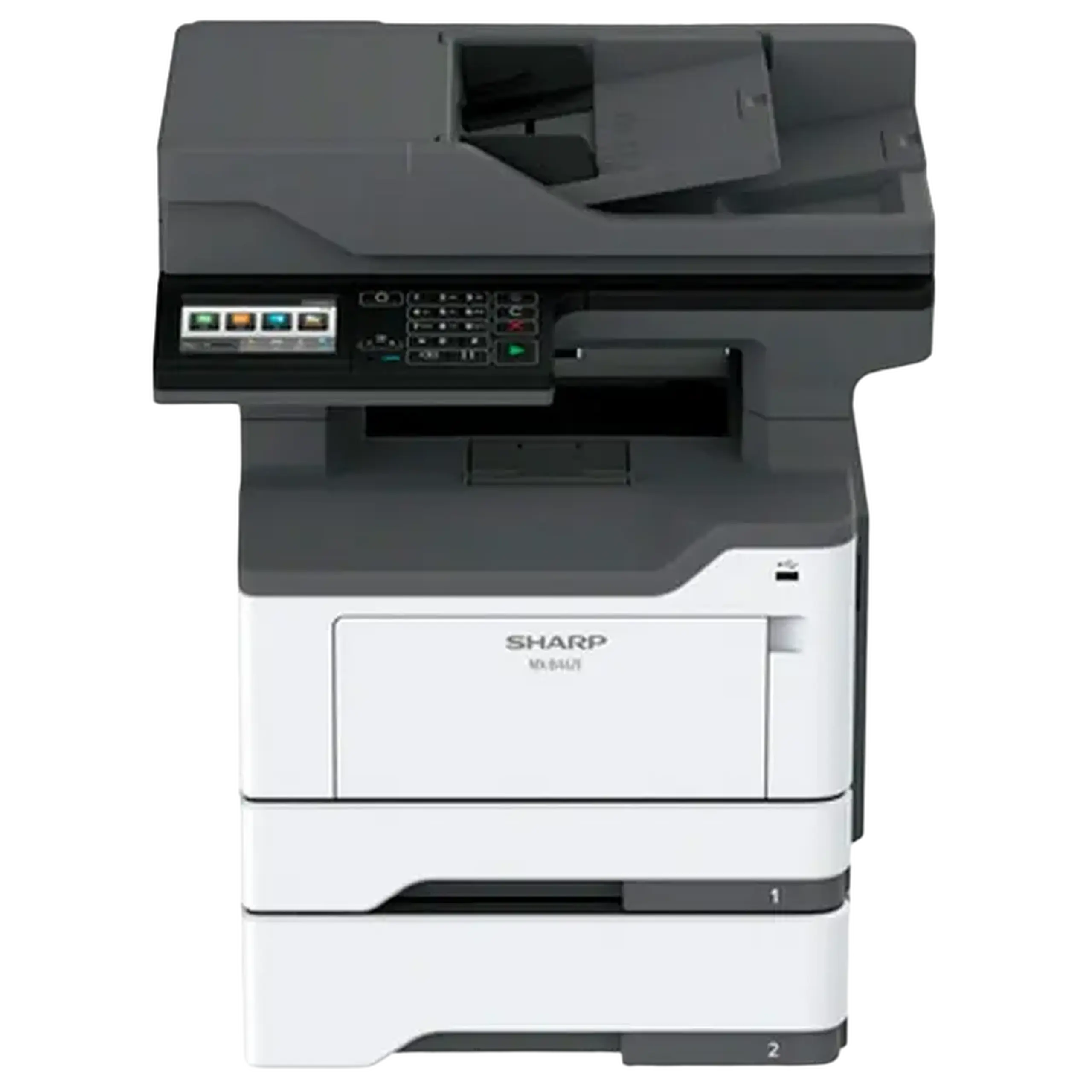 Multifunctional laser Sharp Luna MX-B467FEU, Negru-Alb