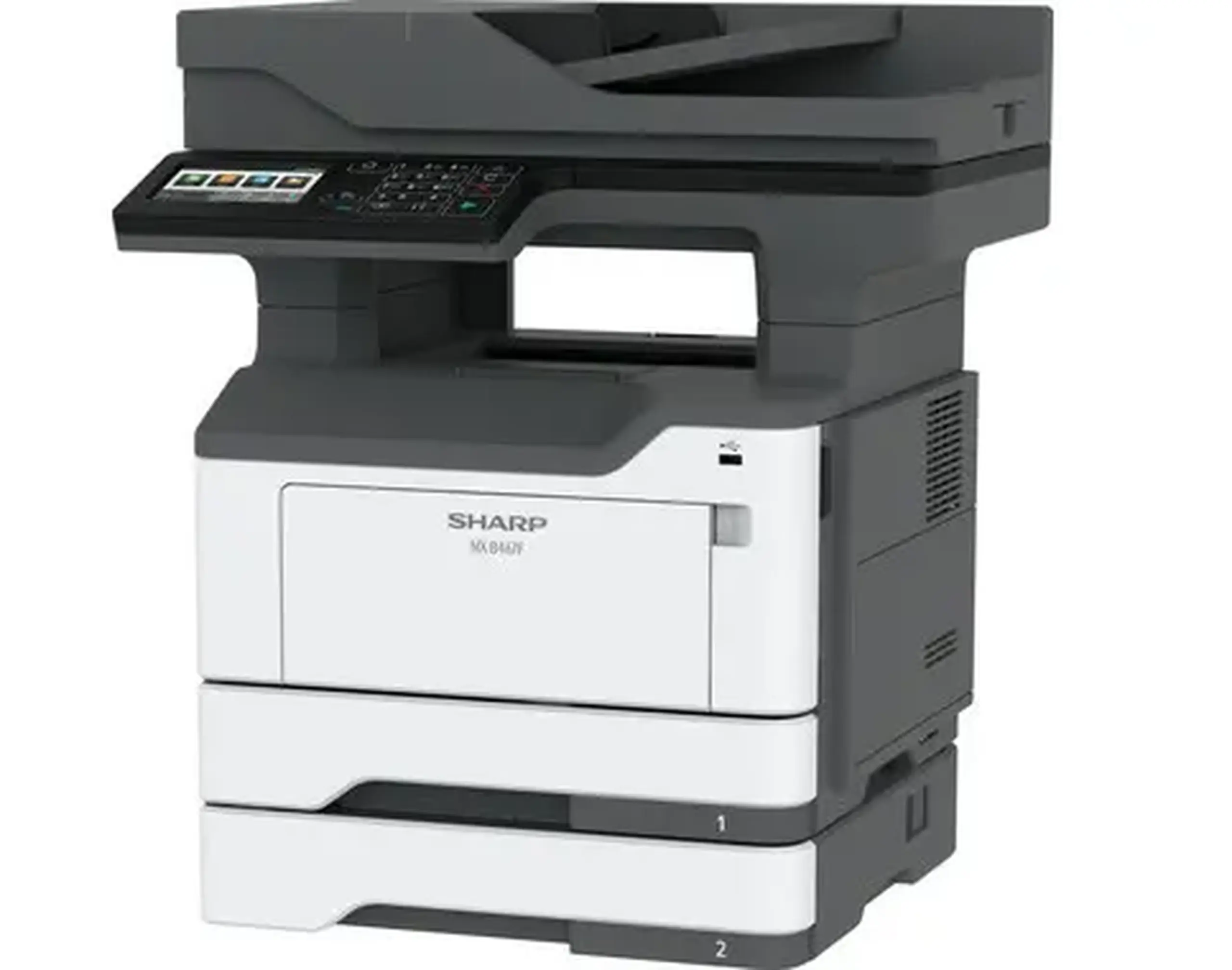 Multifunctional laser Sharp Luna MX-B467FEU, Negru-Alb