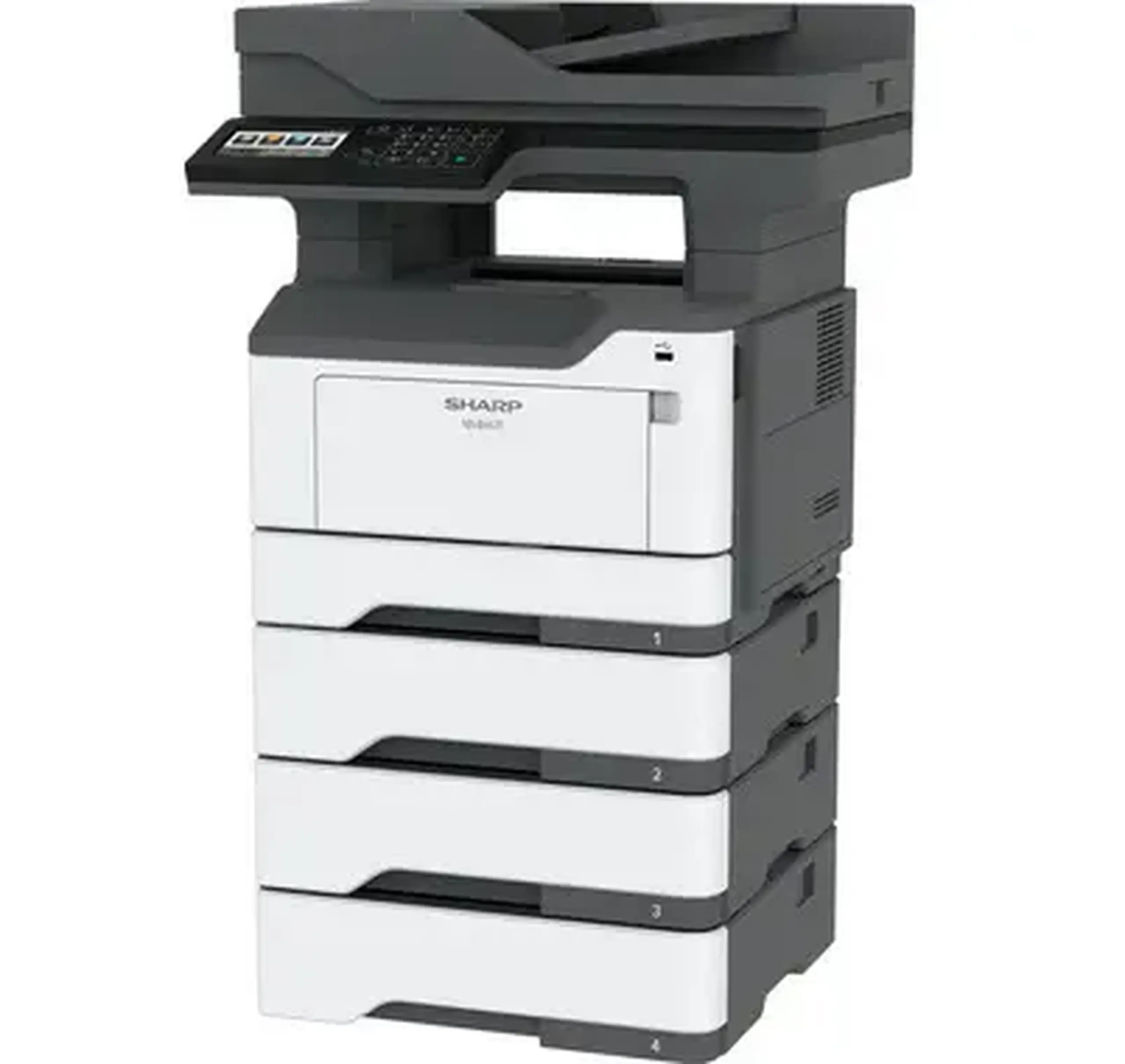Multifunctional laser Sharp Luna MX-B467FEU, Negru-Alb