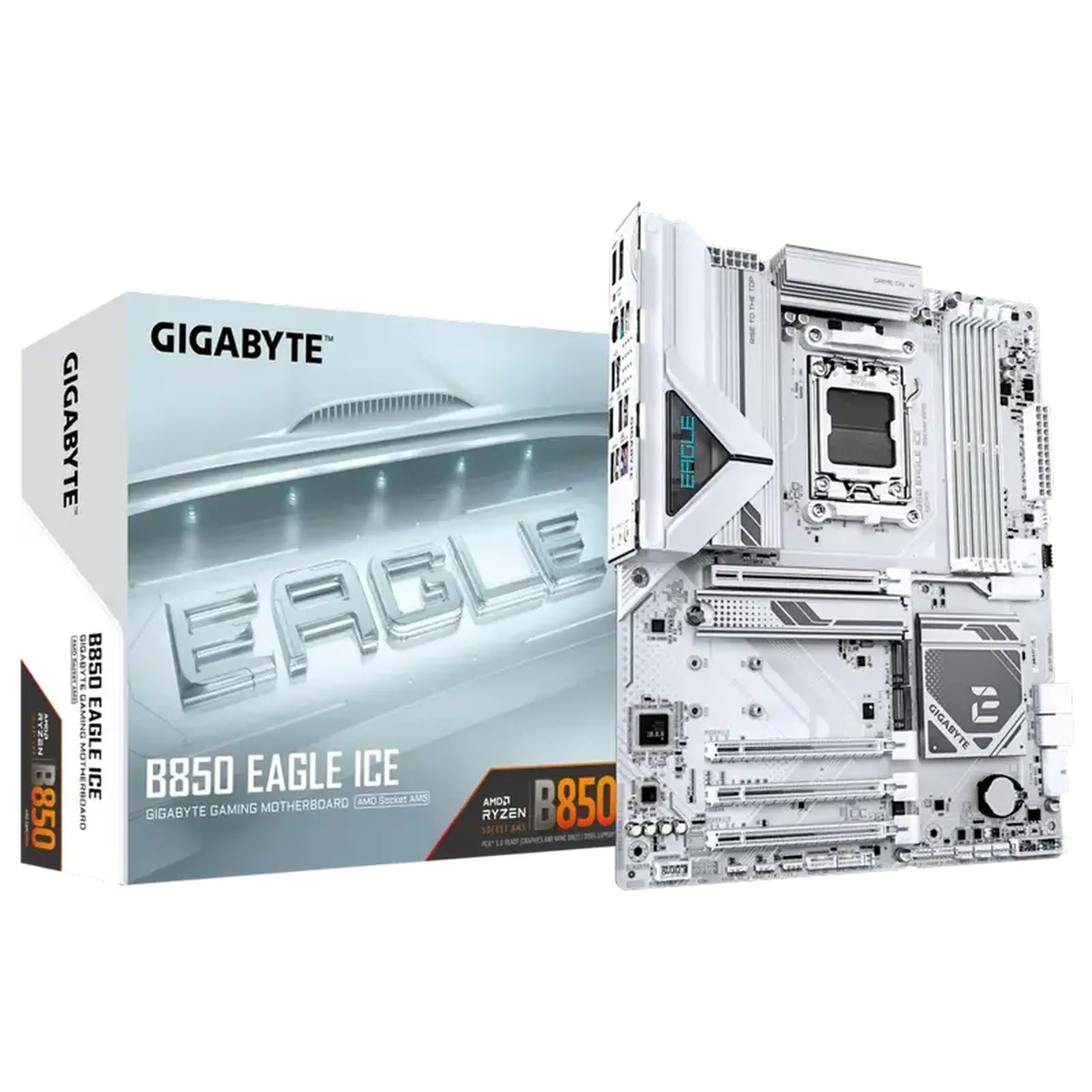 Placă de bază Gigabyte B850 EAGLE ICE, AM5, AMD B850, ATX