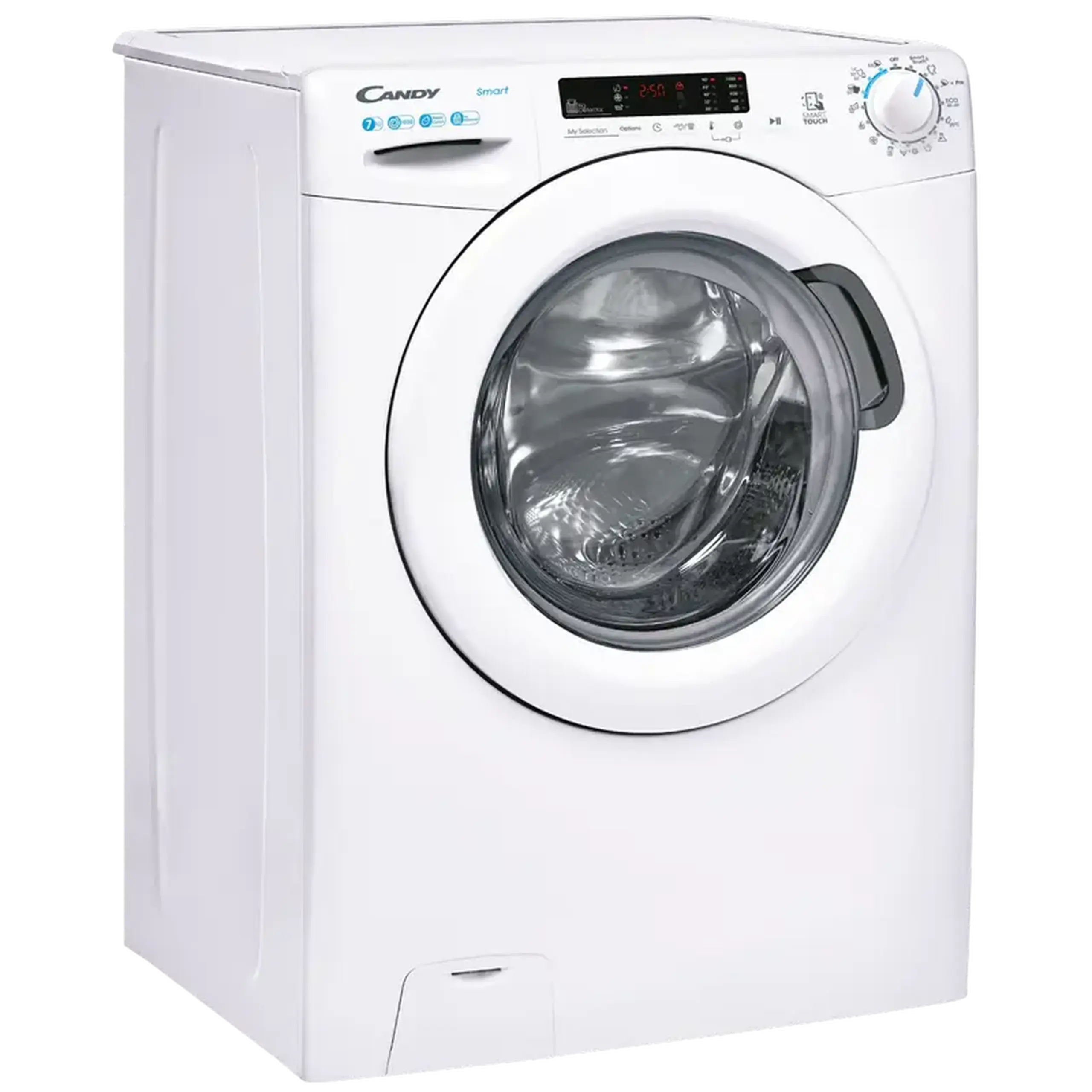 Mașină de spălat Candy CS4 1072DE/1-S, 7kg, Alb