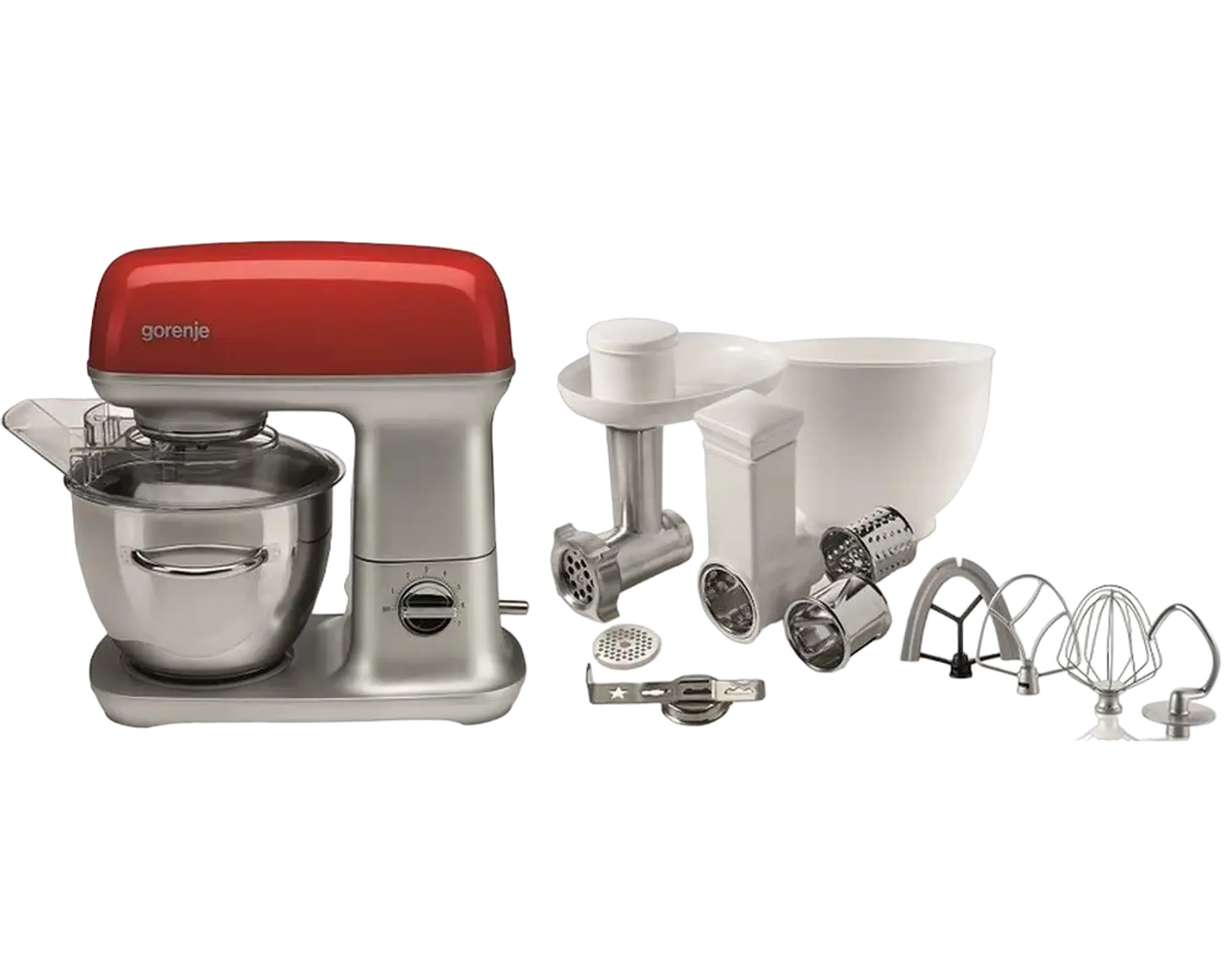 Robot de bucătărie Gorenje MMC1000RLR, Roșu