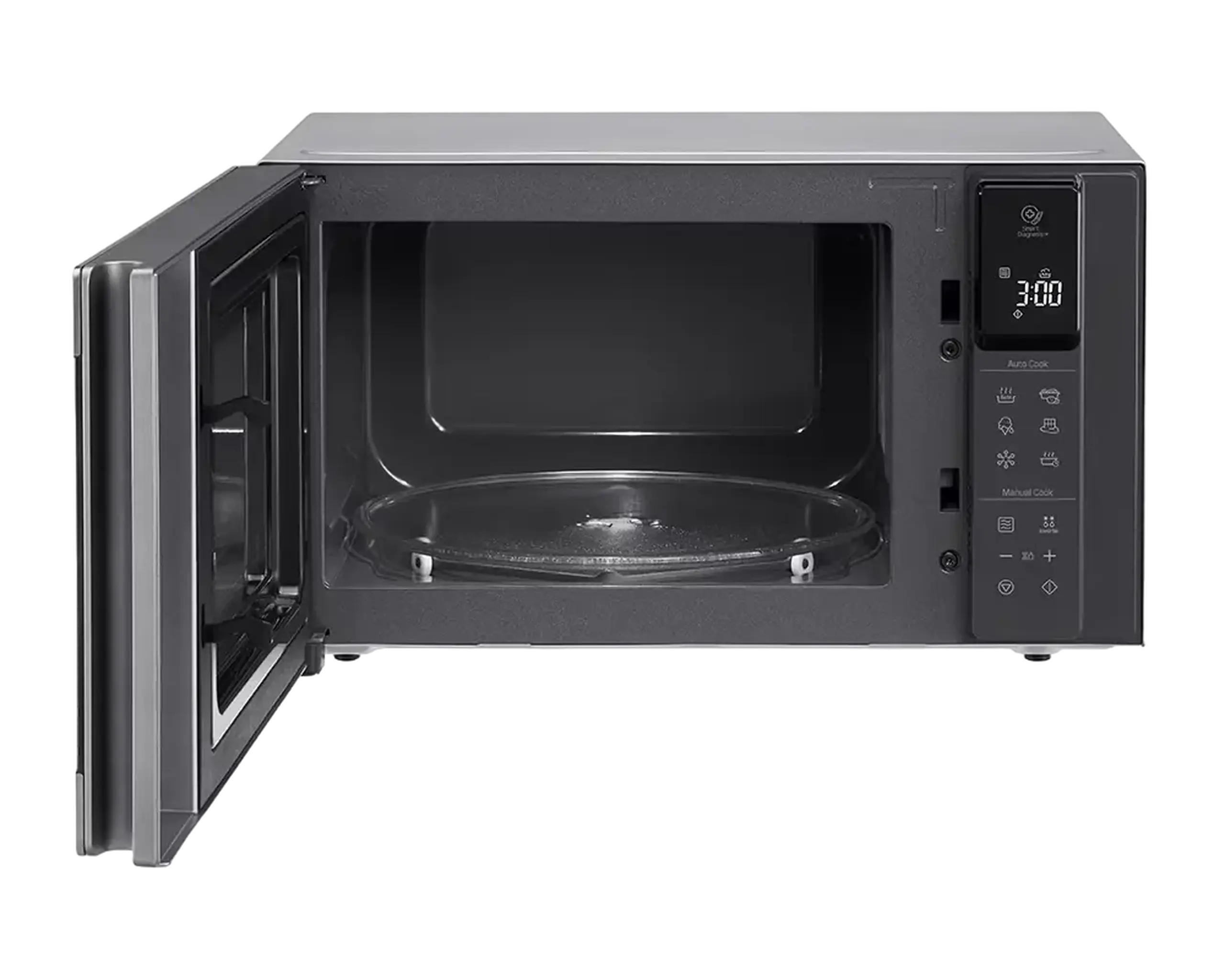 Cuptor cu microunde LG MS2595CIS, Argintiu