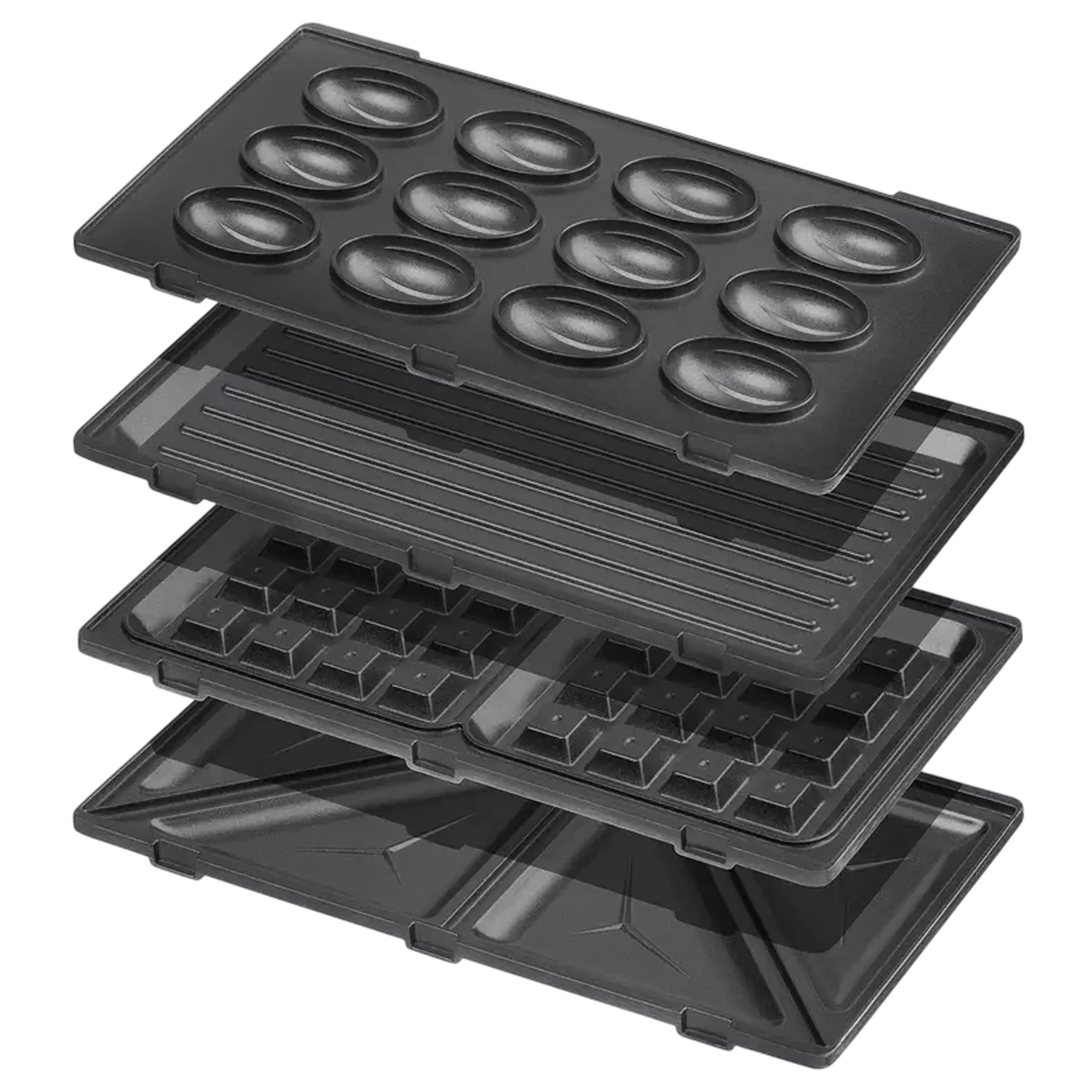 Aparat pentru sandwich multifunctional Ardesto SM-H400S, Negru