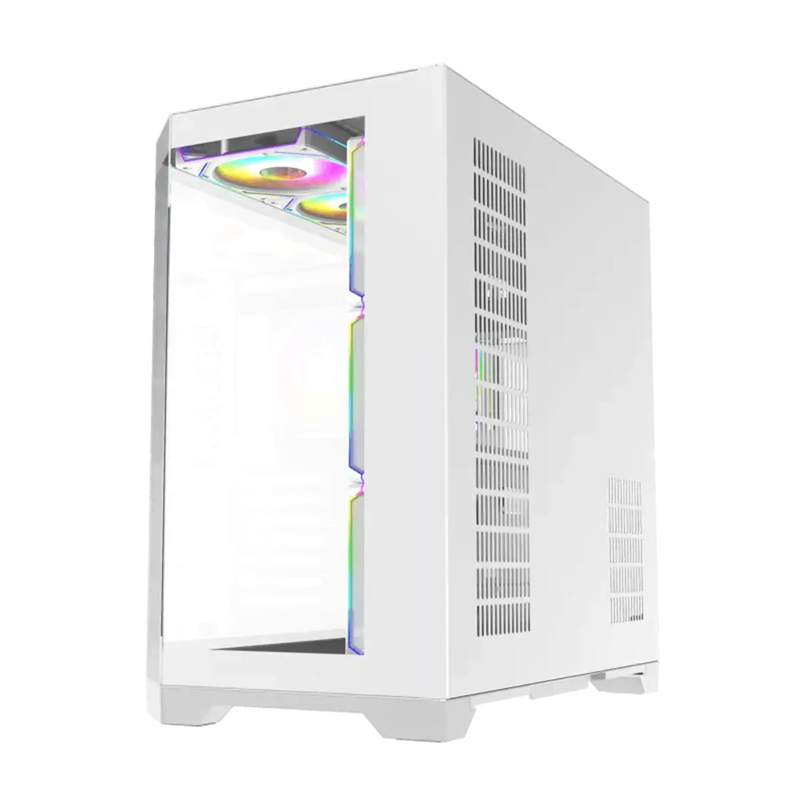 Carcasă PC Gamemax HYPE-A, Midi-Tower, Fără PSU, Alb