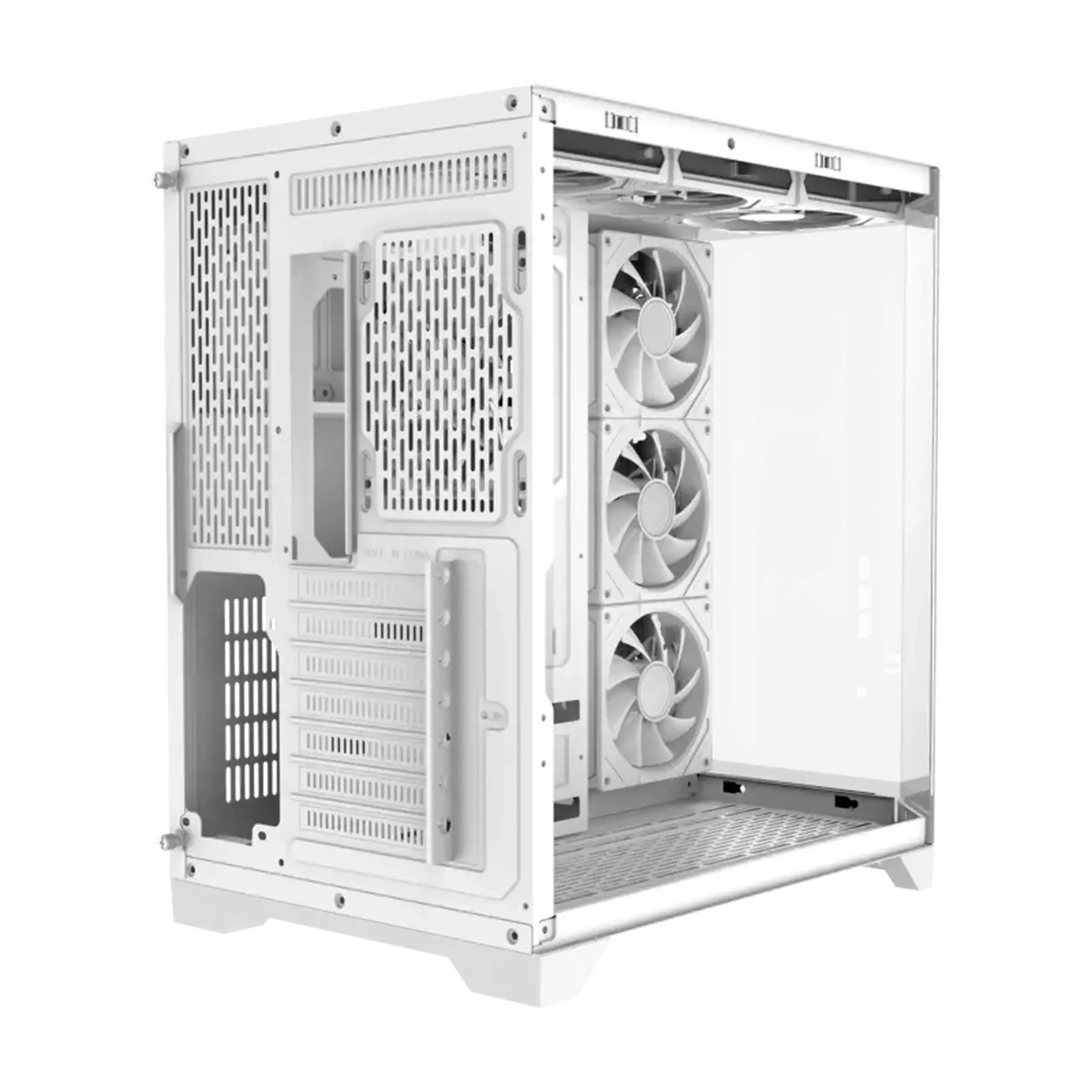 Carcasă PC Gamemax HYPE-A, Midi-Tower, Fără PSU, Alb