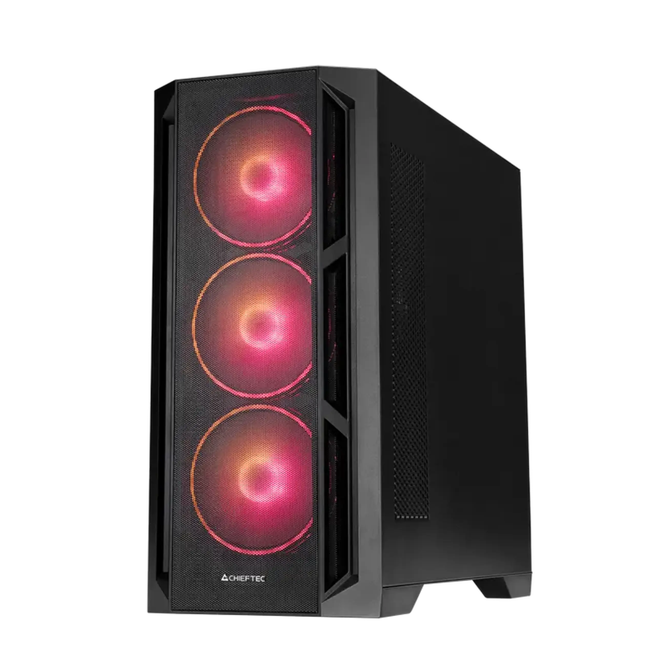 Carcasă PC Chieftec APEX Lumo, Midi-Tower, Fără PSU, Negru