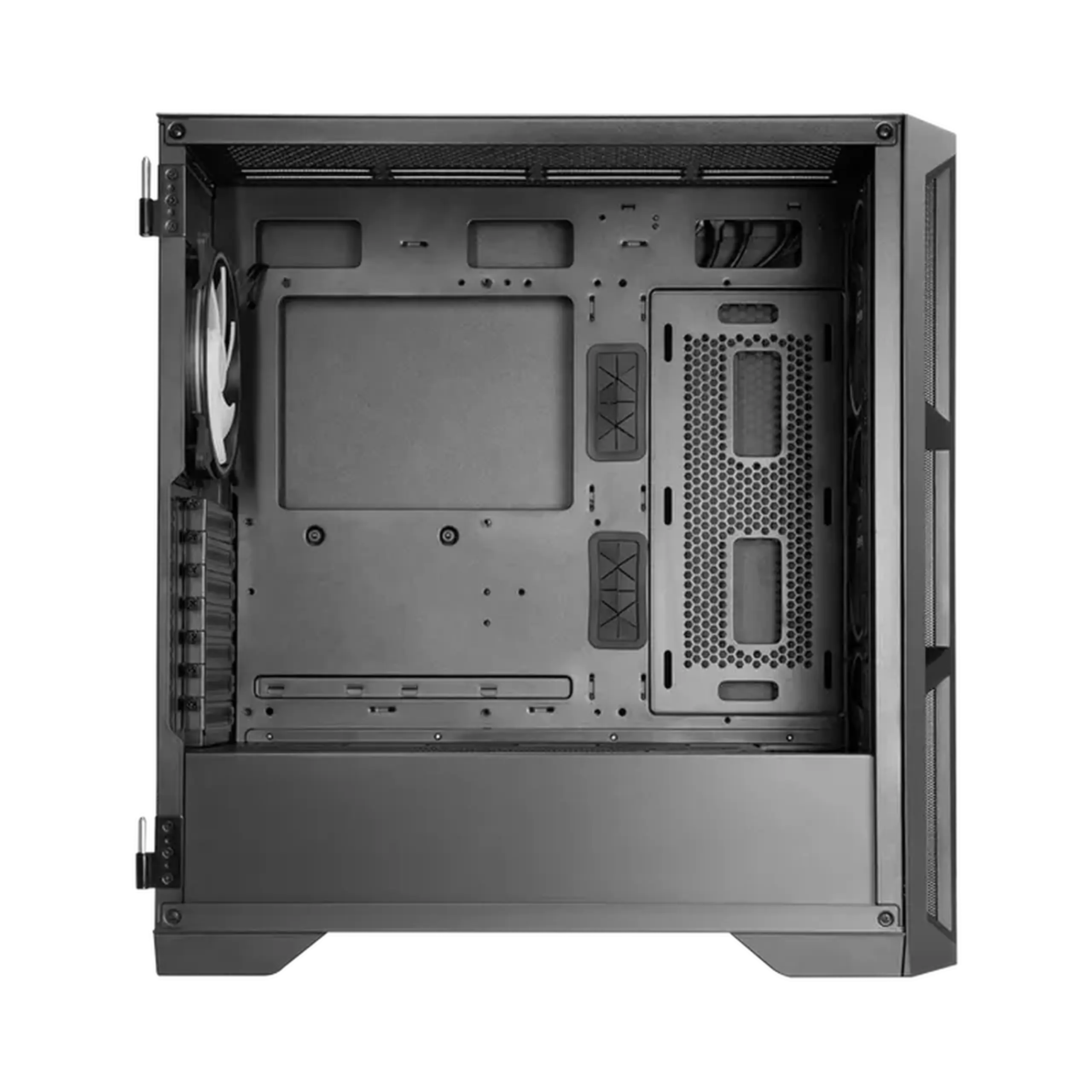 Carcasă PC Chieftec APEX Lumo, Midi-Tower, Fără PSU, Negru