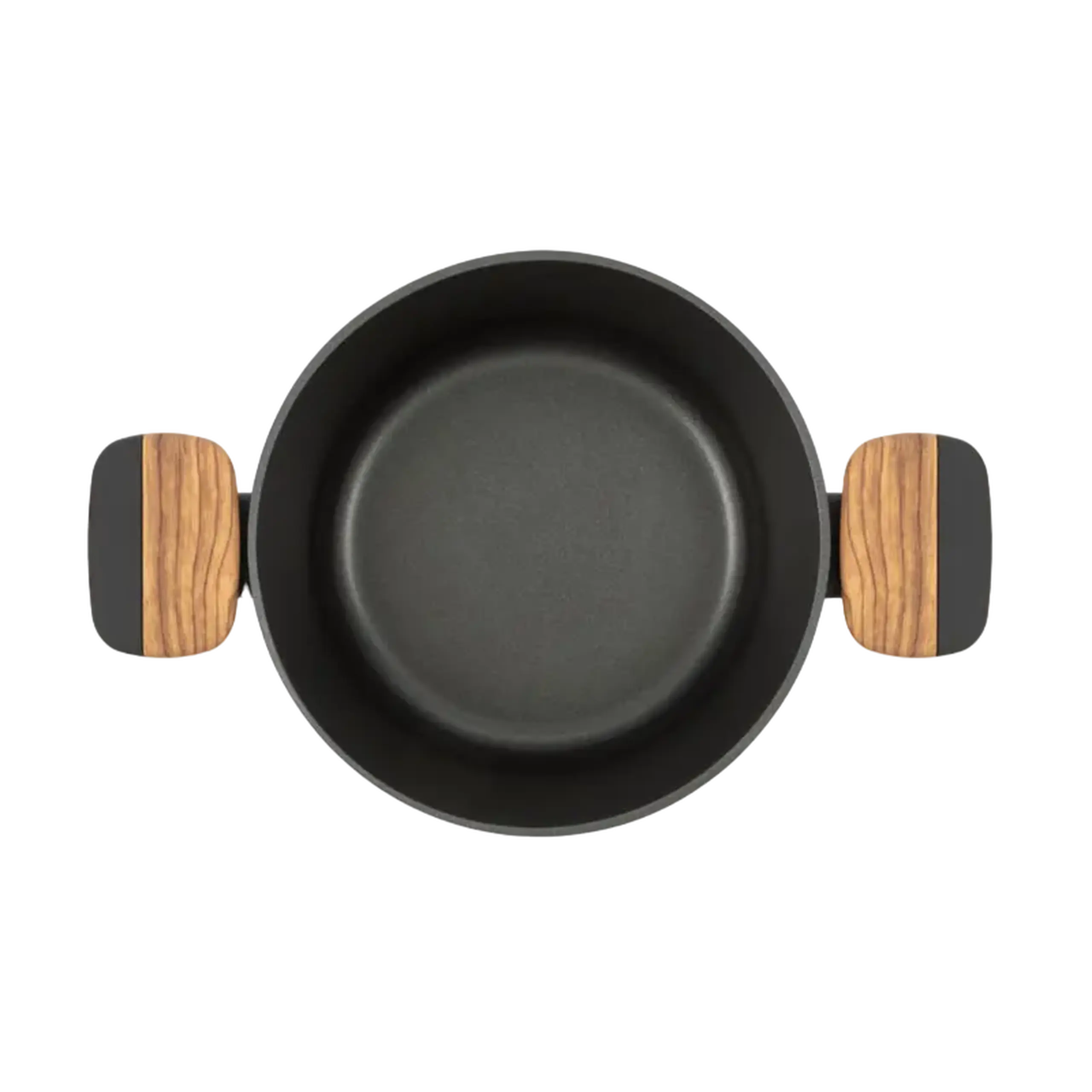 Cratiță RESTO 93187, 2.6L, 20cm, Negru, Maro