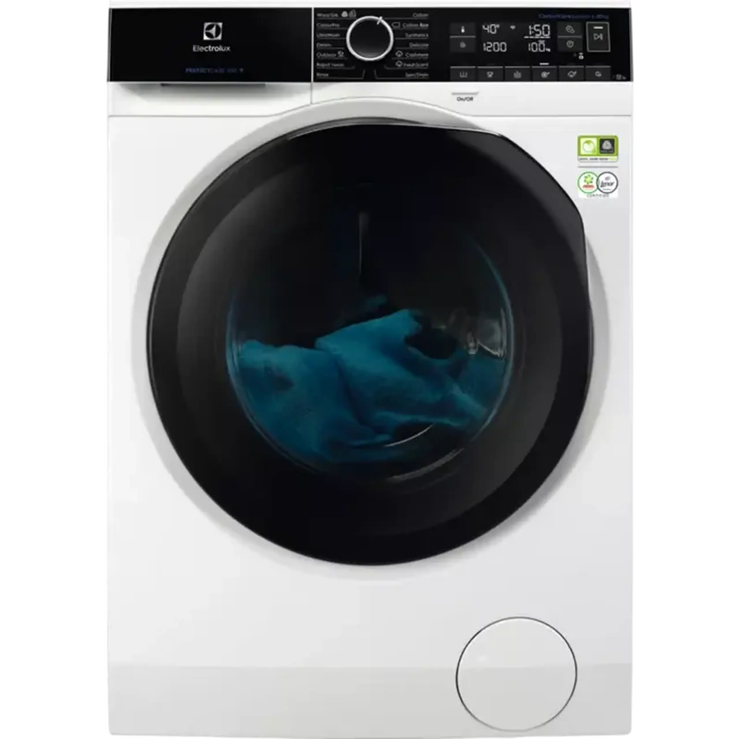 Mașină de spălat cu uscător Electrolux EW9WN161BCE, 10kg, Alb