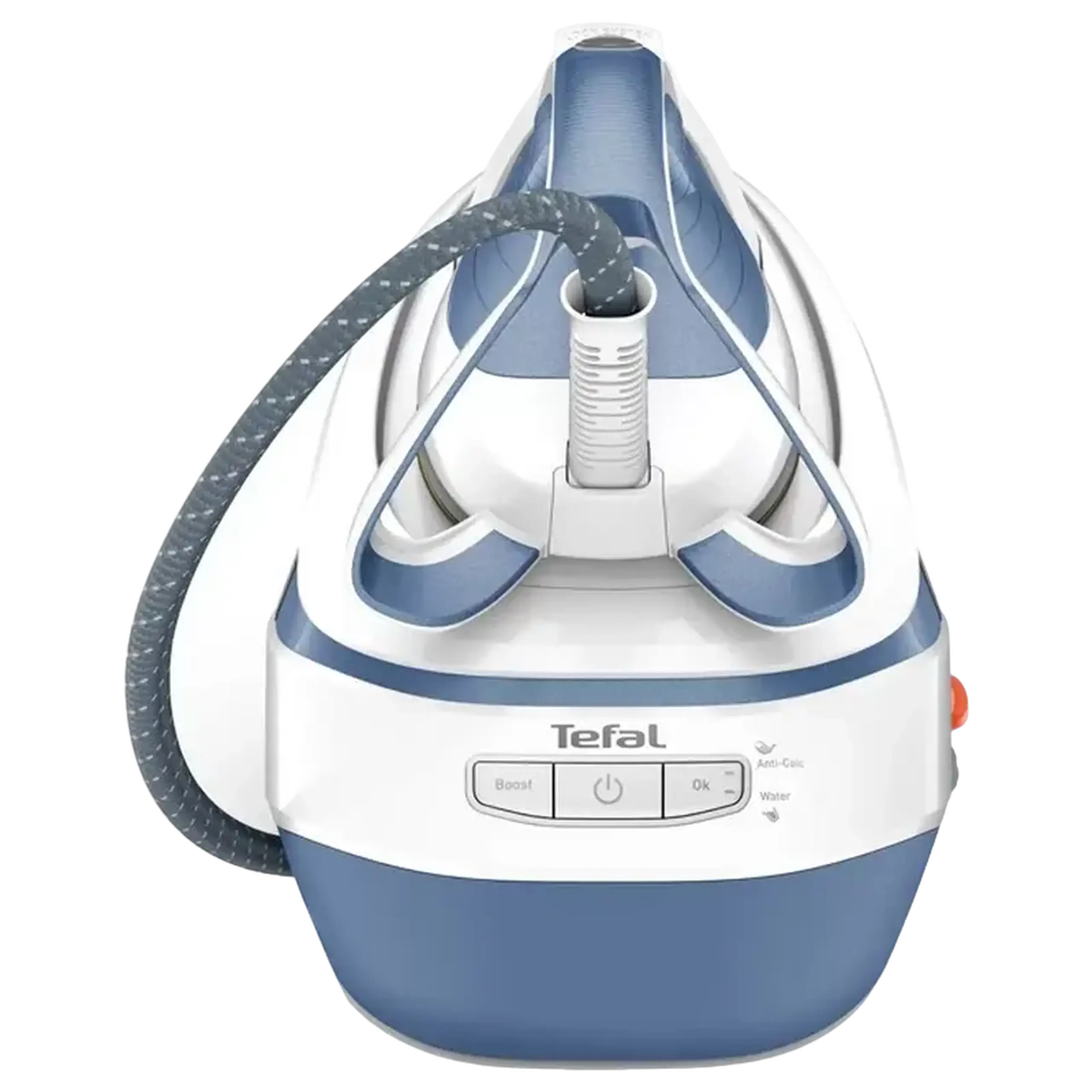Fier de călcat cu generator de abur Tefal GV9710E0, 3000W, Alb Albastru