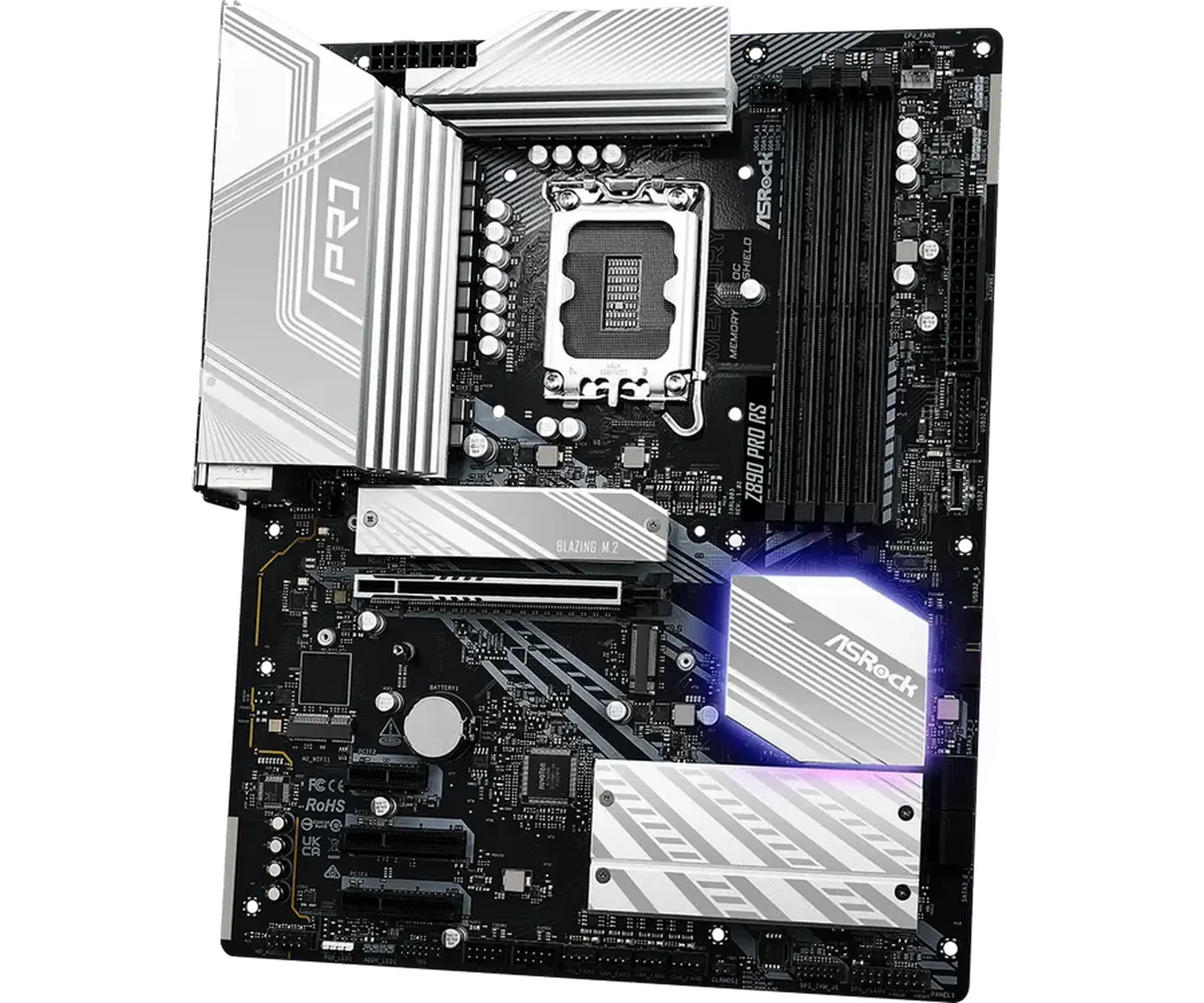 Placă de bază ASRock Z890 PRO RS, LGA1851, Intel Z890, ATX