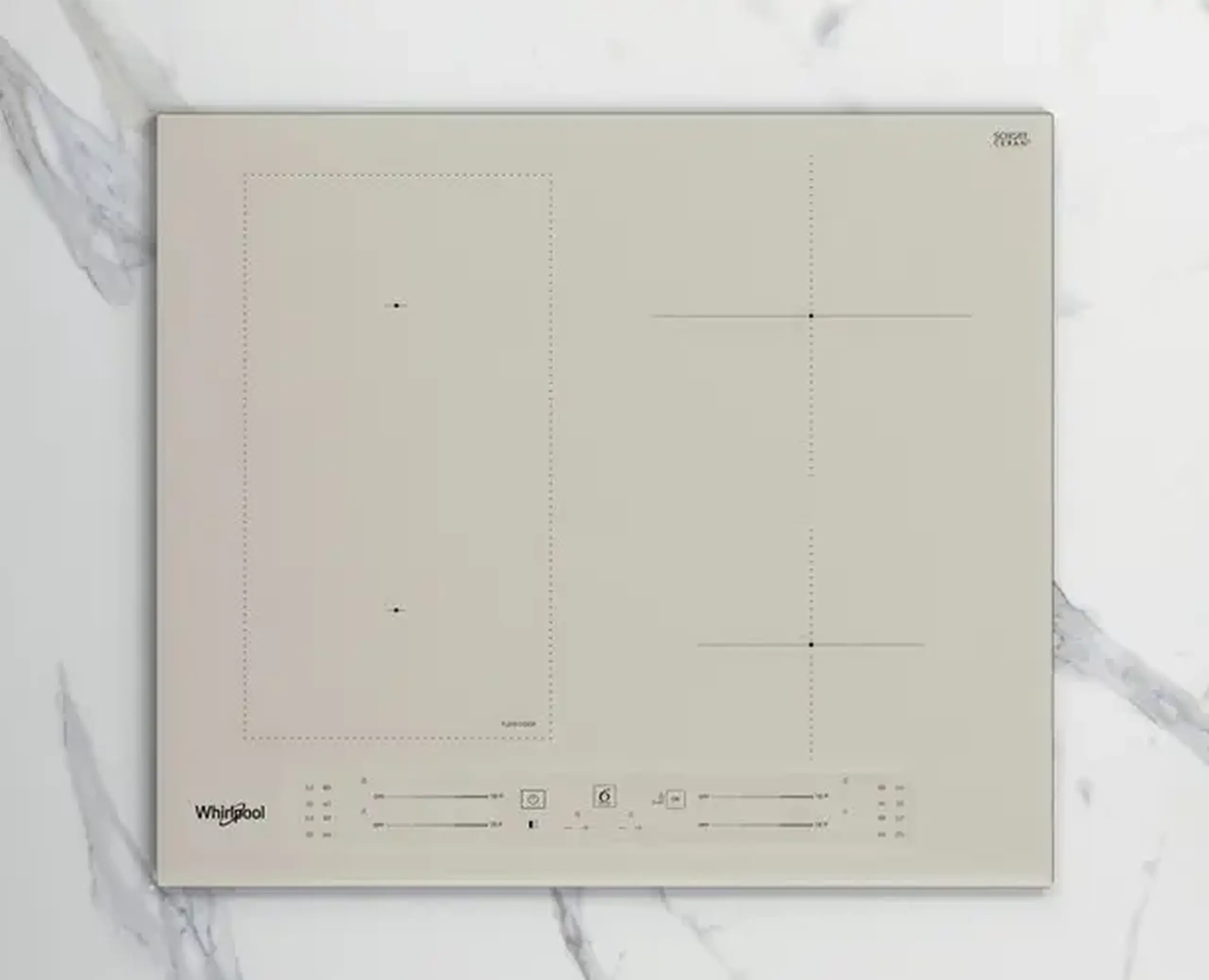 Plită cu inducție Whirlpool WL S2760 BF/S, Bej