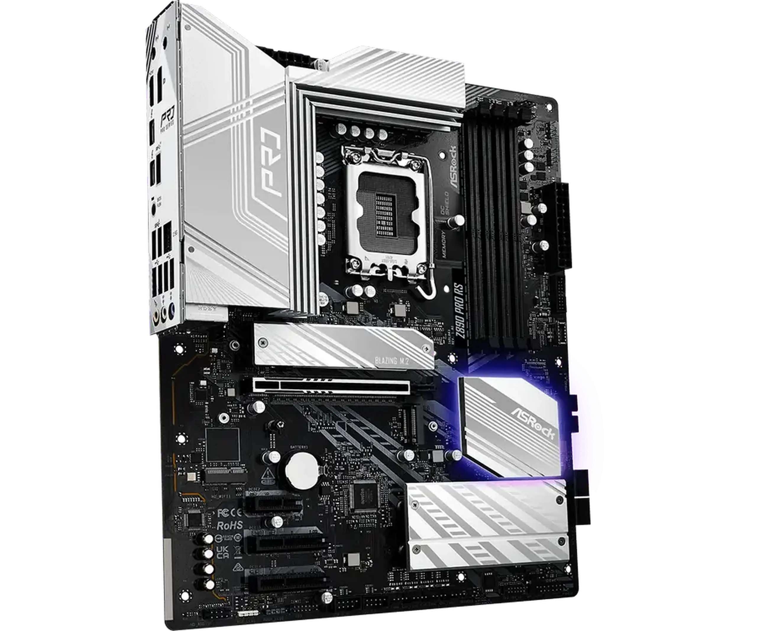 Placă de bază ASRock Z890 PRO RS, LGA1851, Intel Z890, ATX