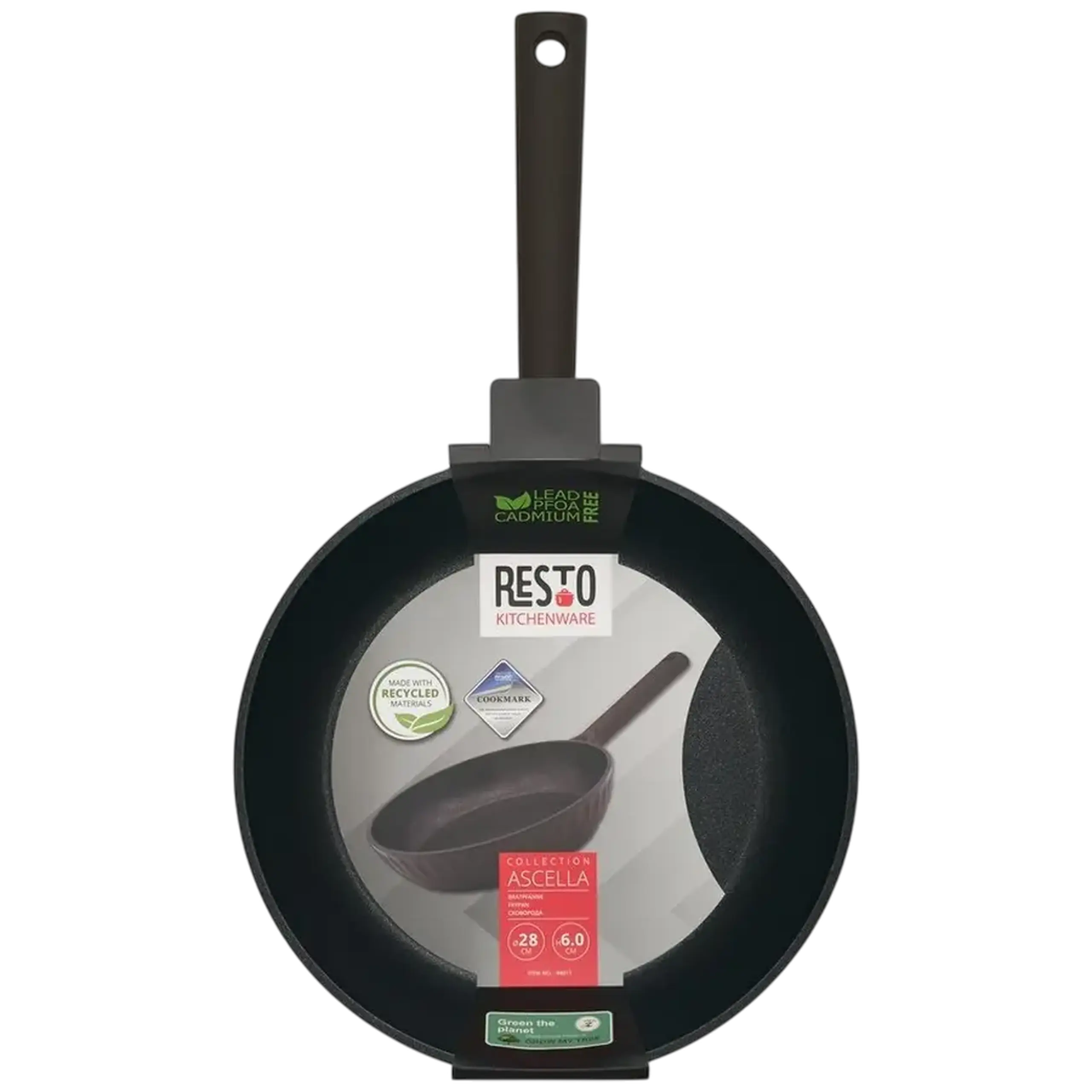 Tigaie RESTO 94011, Negru