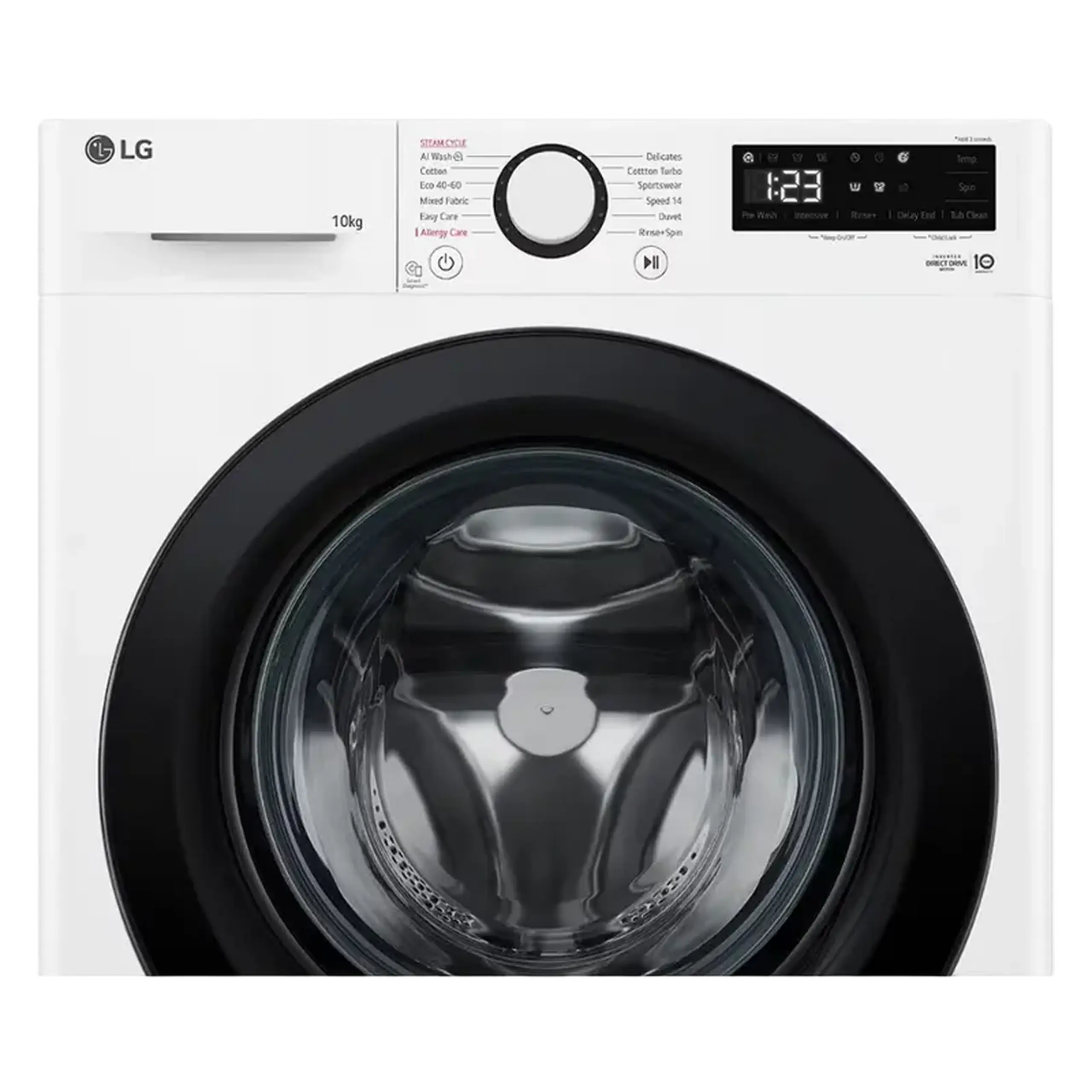 Mașină de spălat LG F4WR510SBW, 10kg, Alb