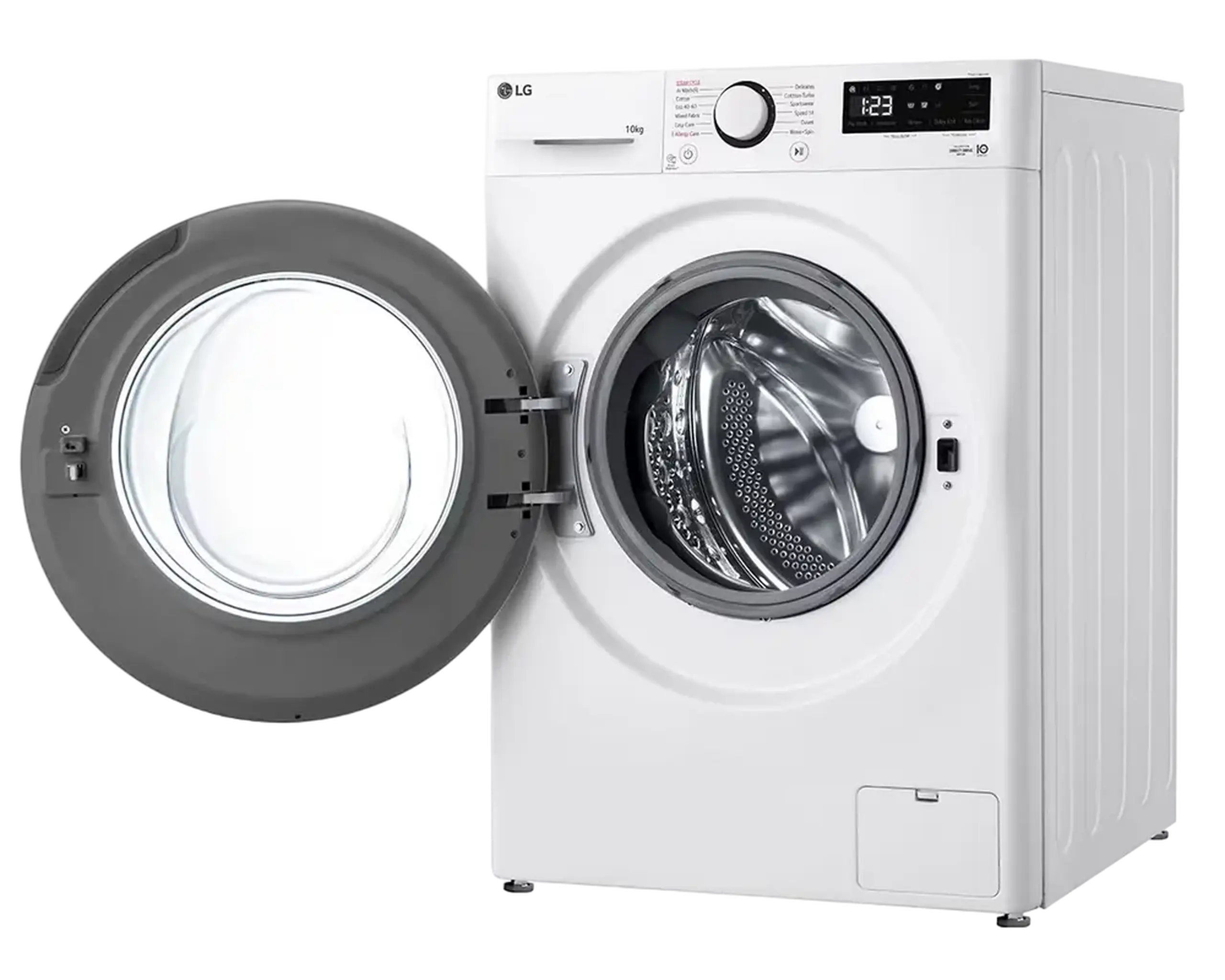 Mașină de spălat LG F4WR510SBW, 10kg, Alb