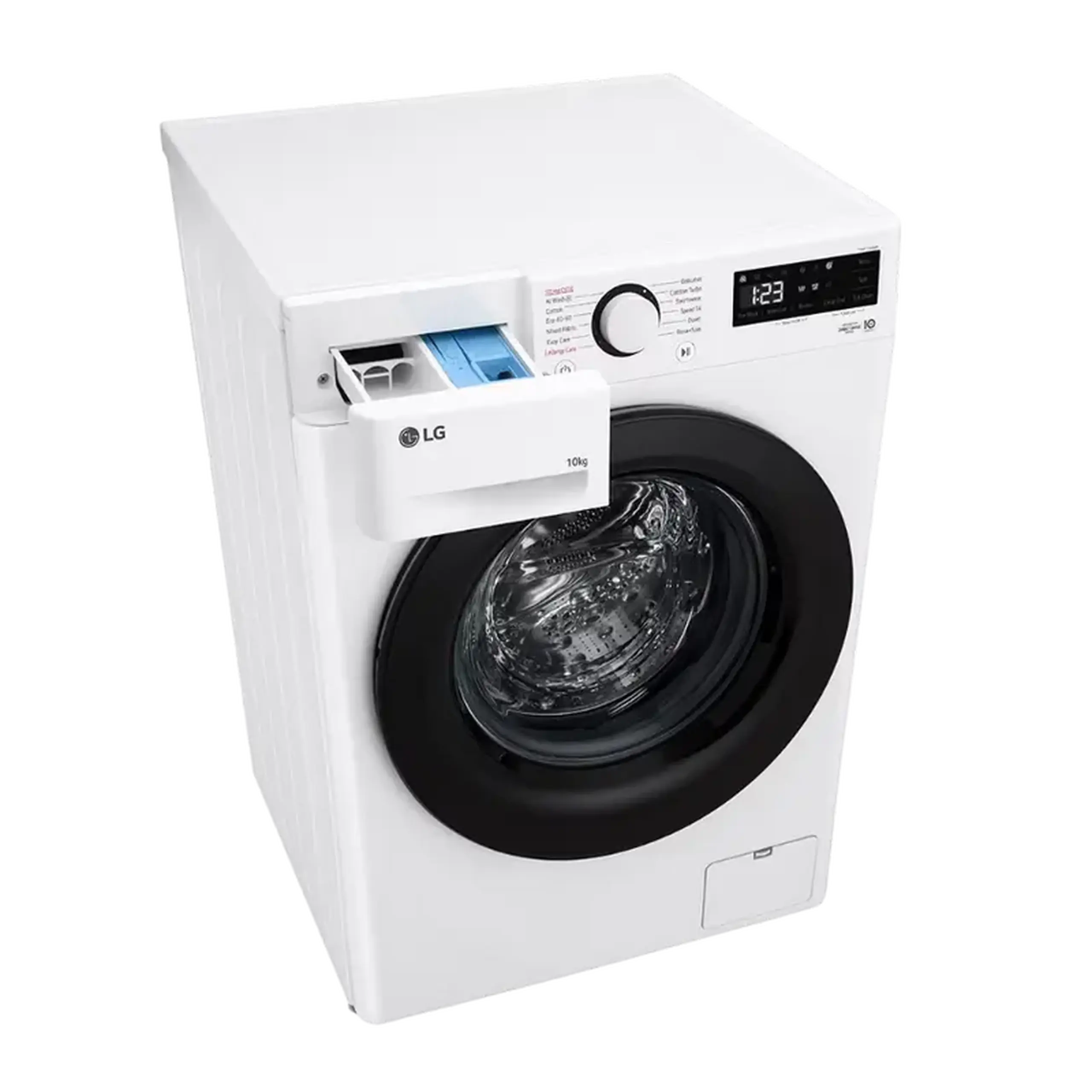 Mașină de spălat LG F4WR510SBW, 10kg, Alb