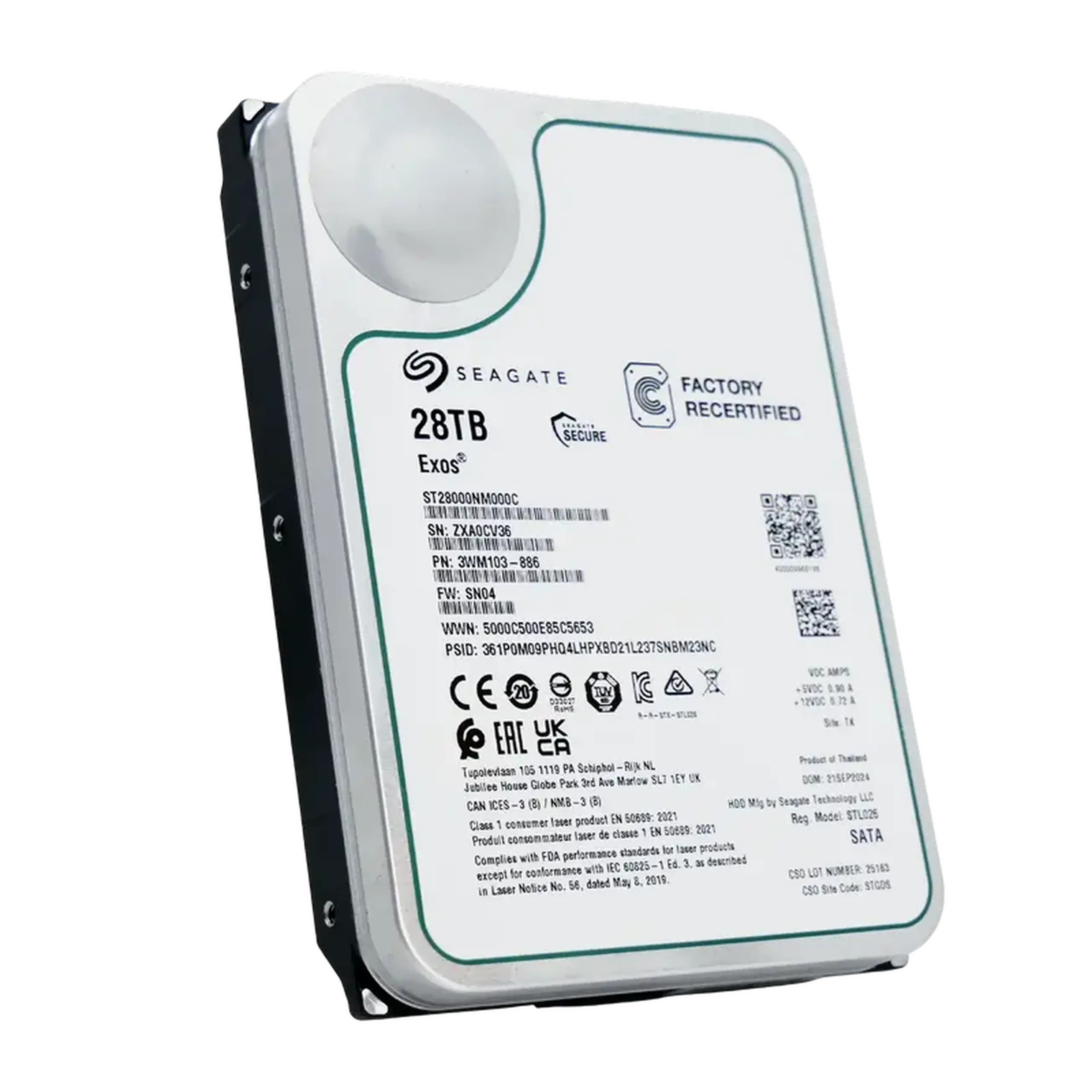 Unitate HDD Seagate Exos, 3.5", 28 TB <ST28000NM000C-FR>
