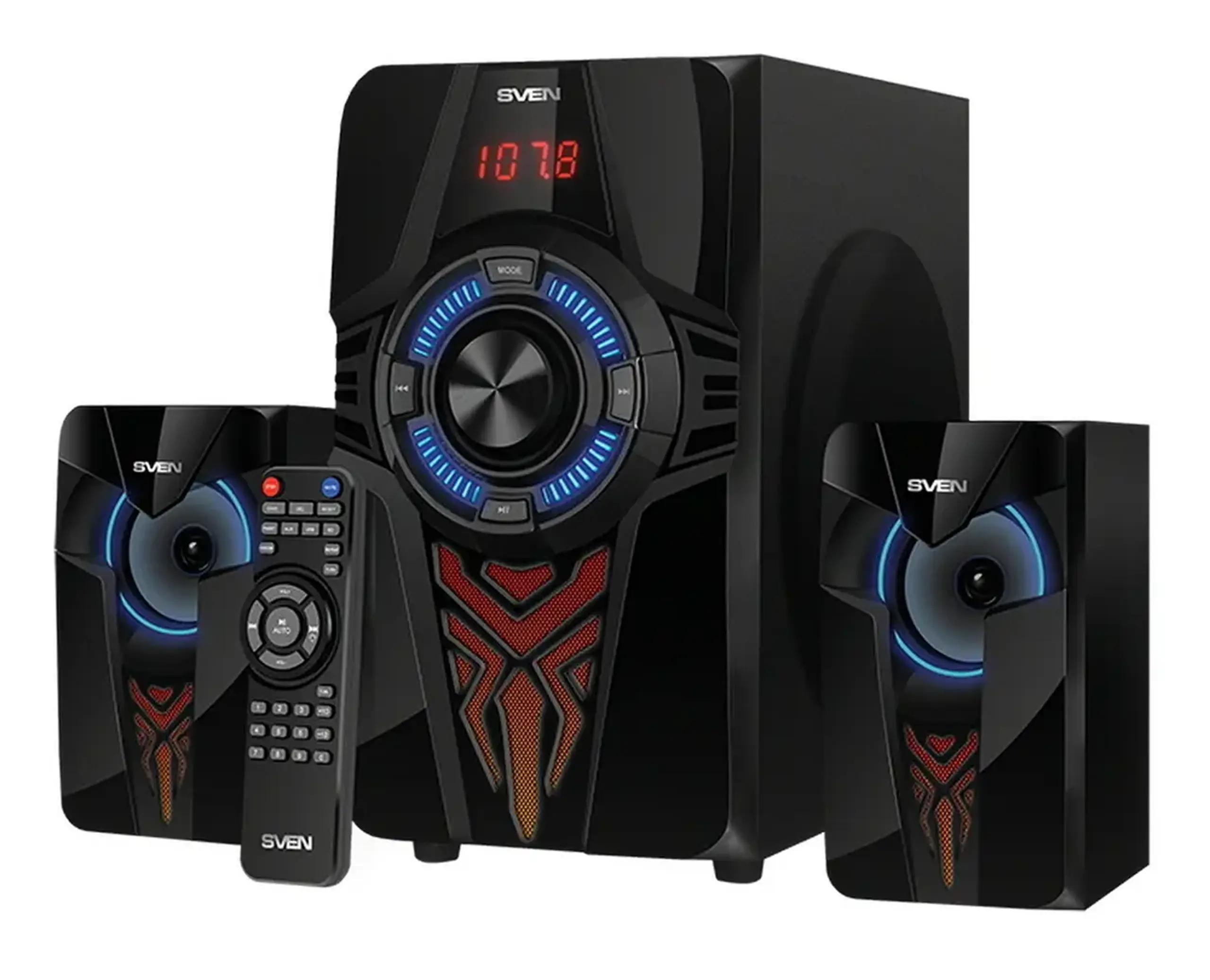 Boxe pentru calculator 2.1 SVEN MS-2070, Negru