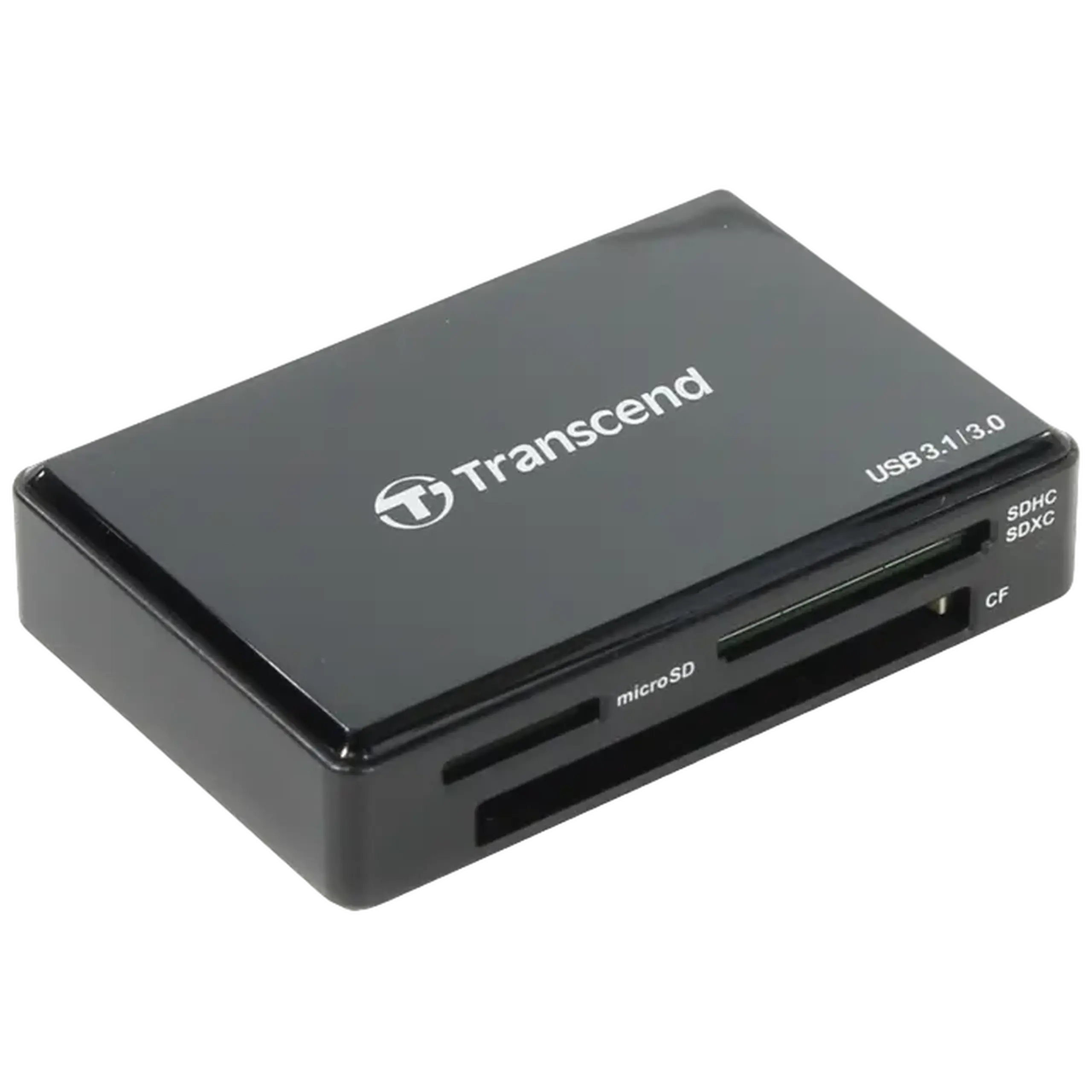 Cititor de carduri Transcend TS-RDC8, USB Type-C, Negru