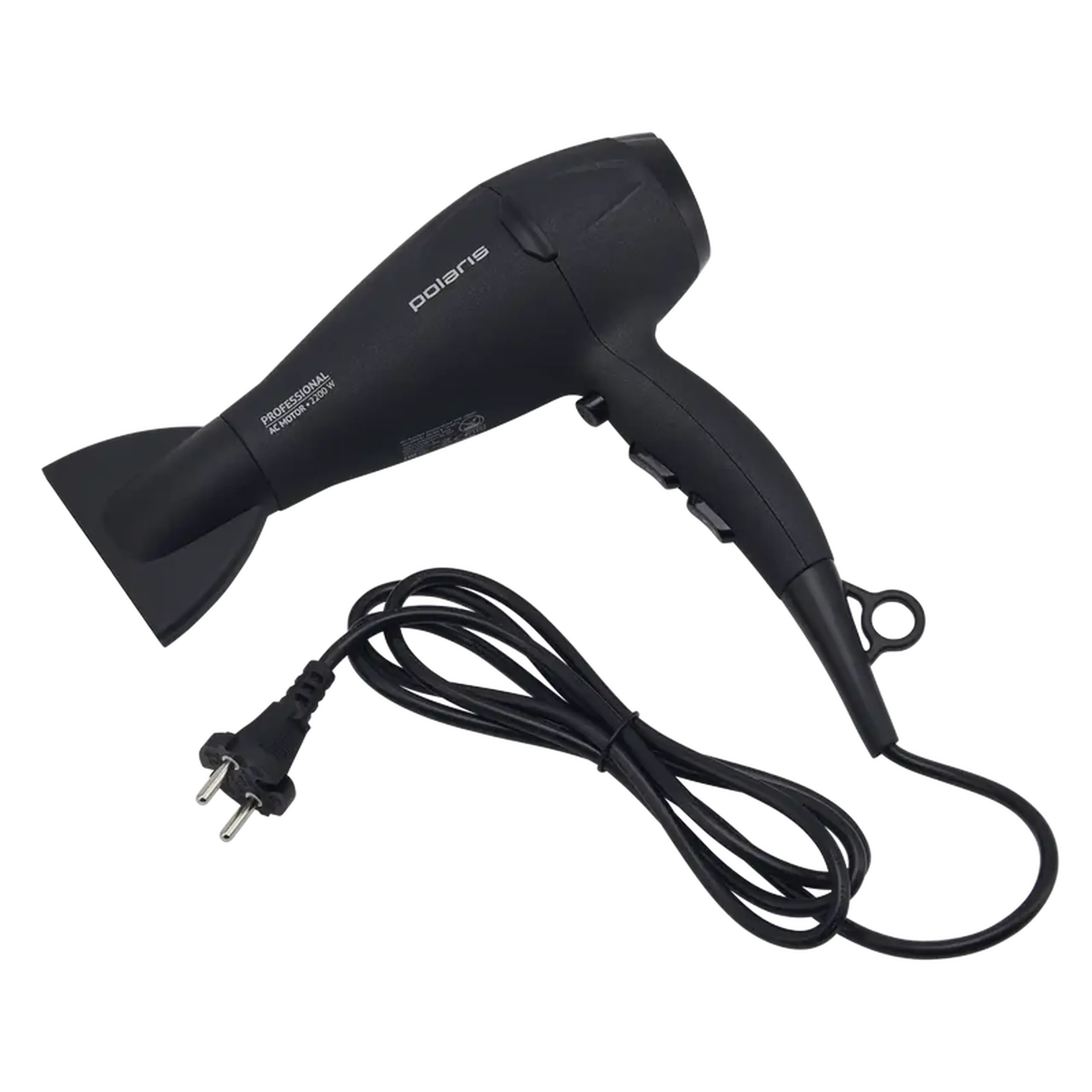 Uscător de păr Polaris PHD 2289AC, 2200 W, Negru