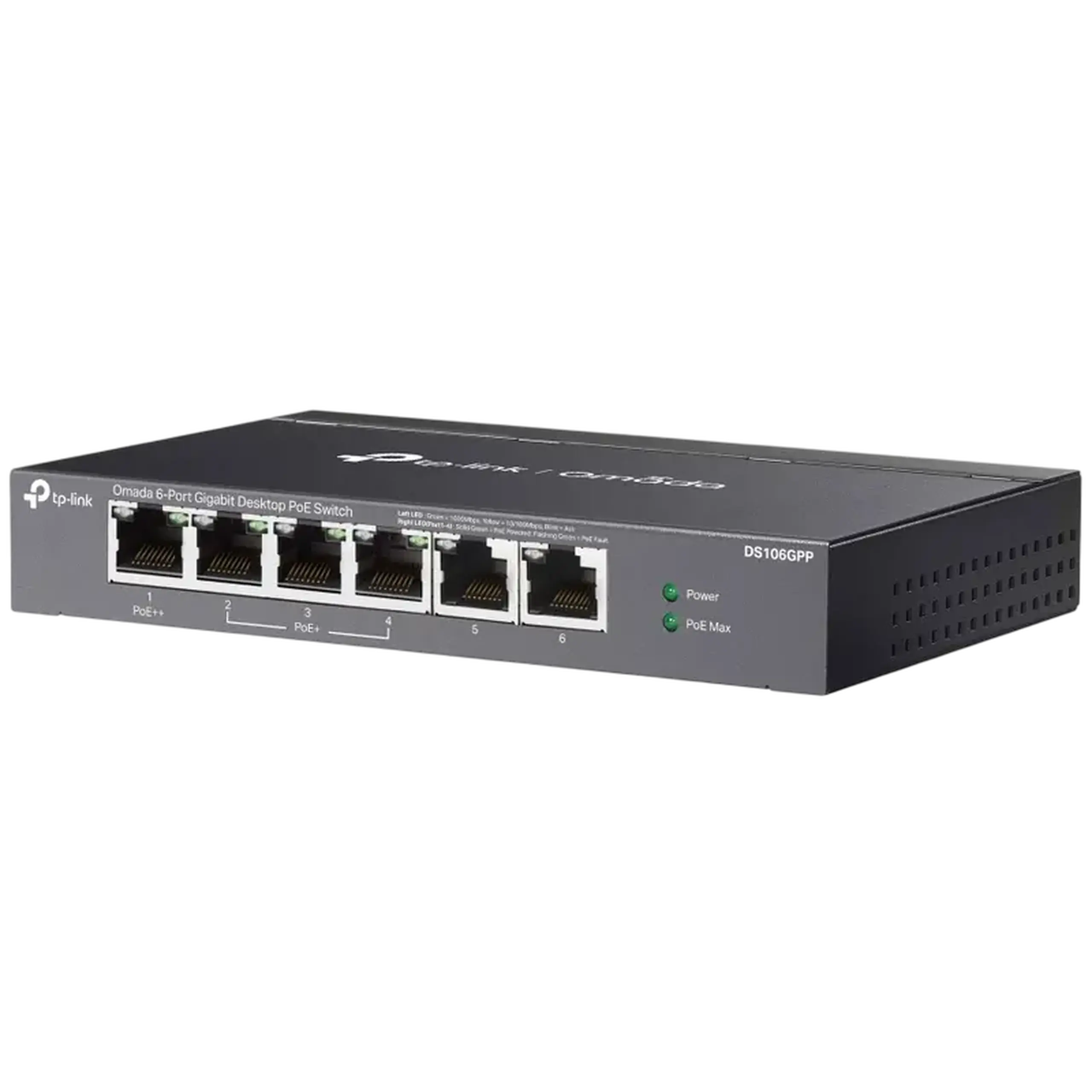 Comutator PoE TP-LINK DS106GPP, 1x PoE++, 3x PoE+