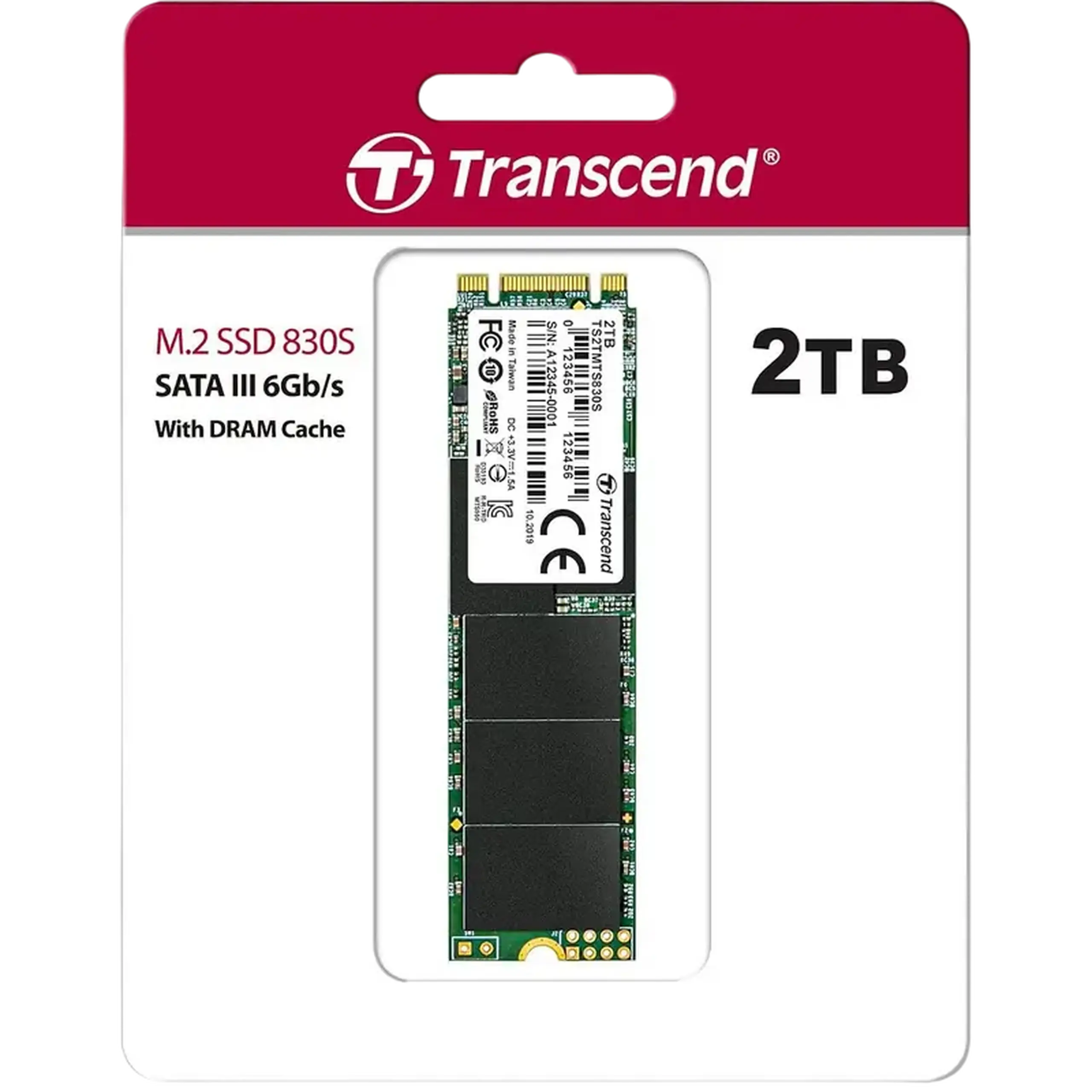 Unitate SSD Transcend 830S, 2000GB, TS2TMTS830S