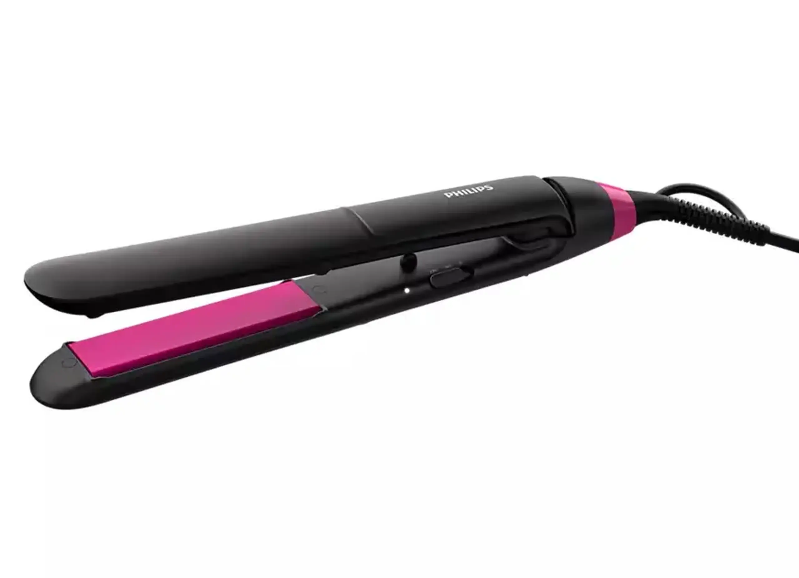 Placă de îndreptat părul Philips StraightCare Essential BHS375/00, Negru