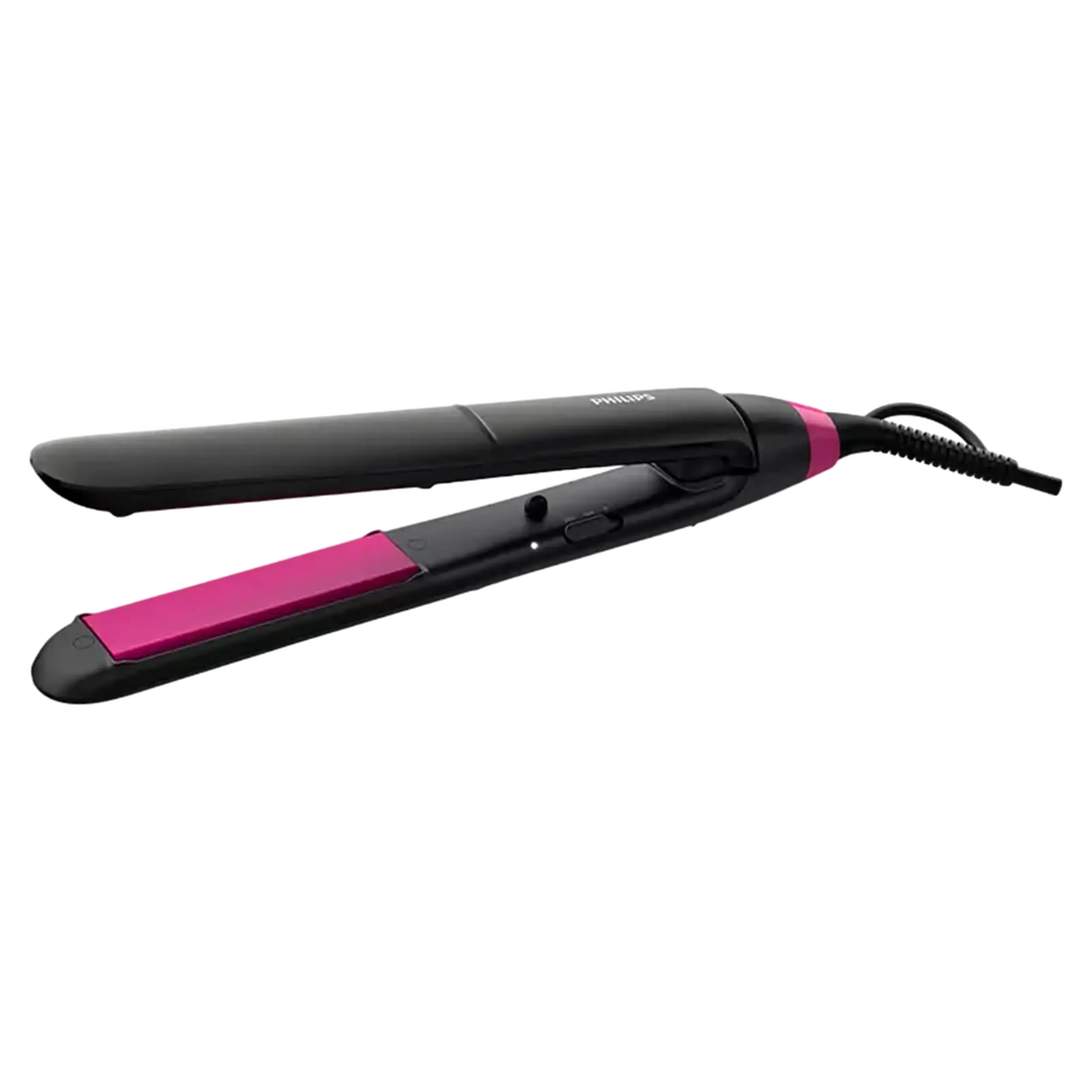 Placă de îndreptat părul Philips StraightCare Essential BHS375/00, Negru