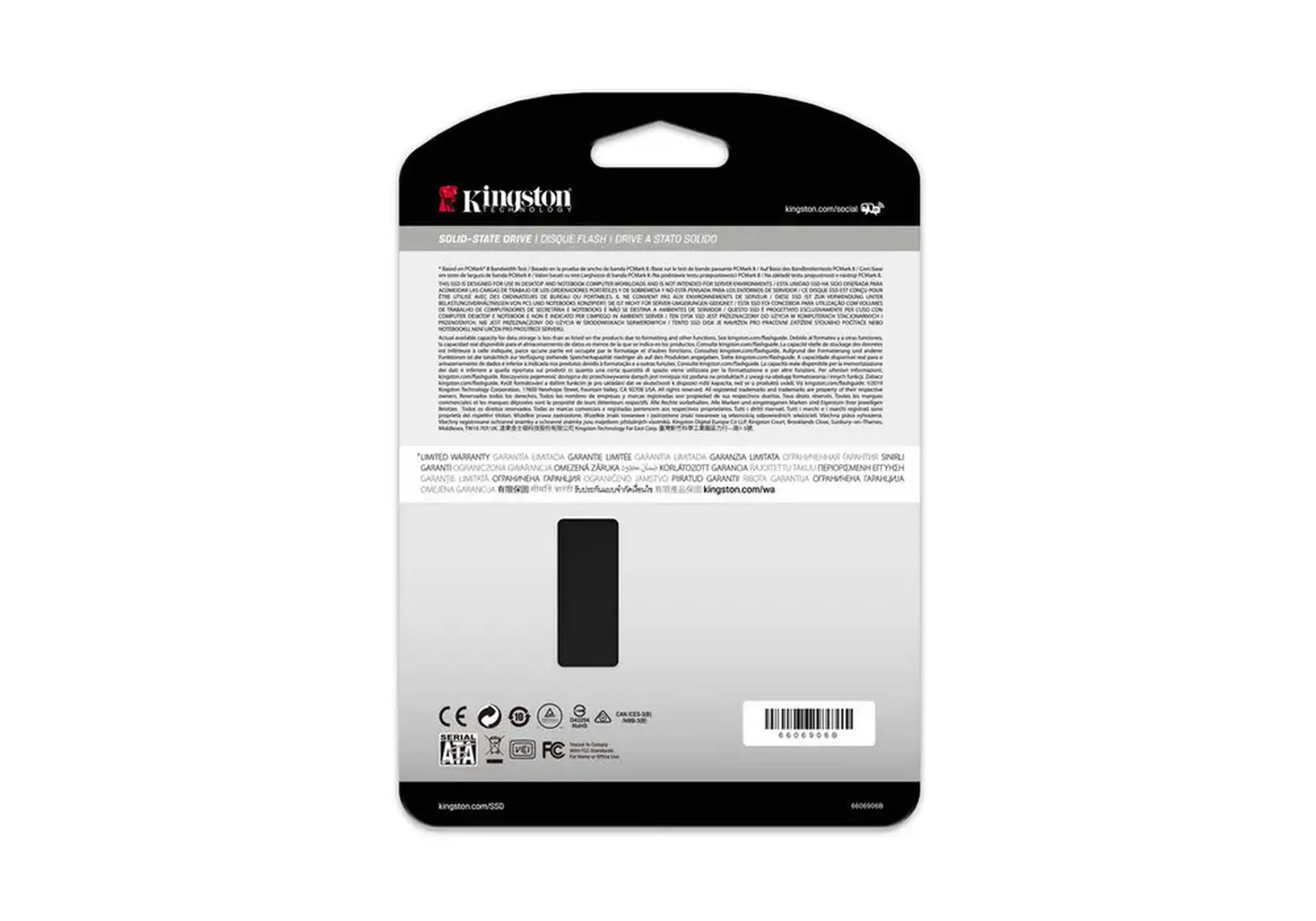 Unitate SSD Kingston KC600, 256GB, SKC600/256G