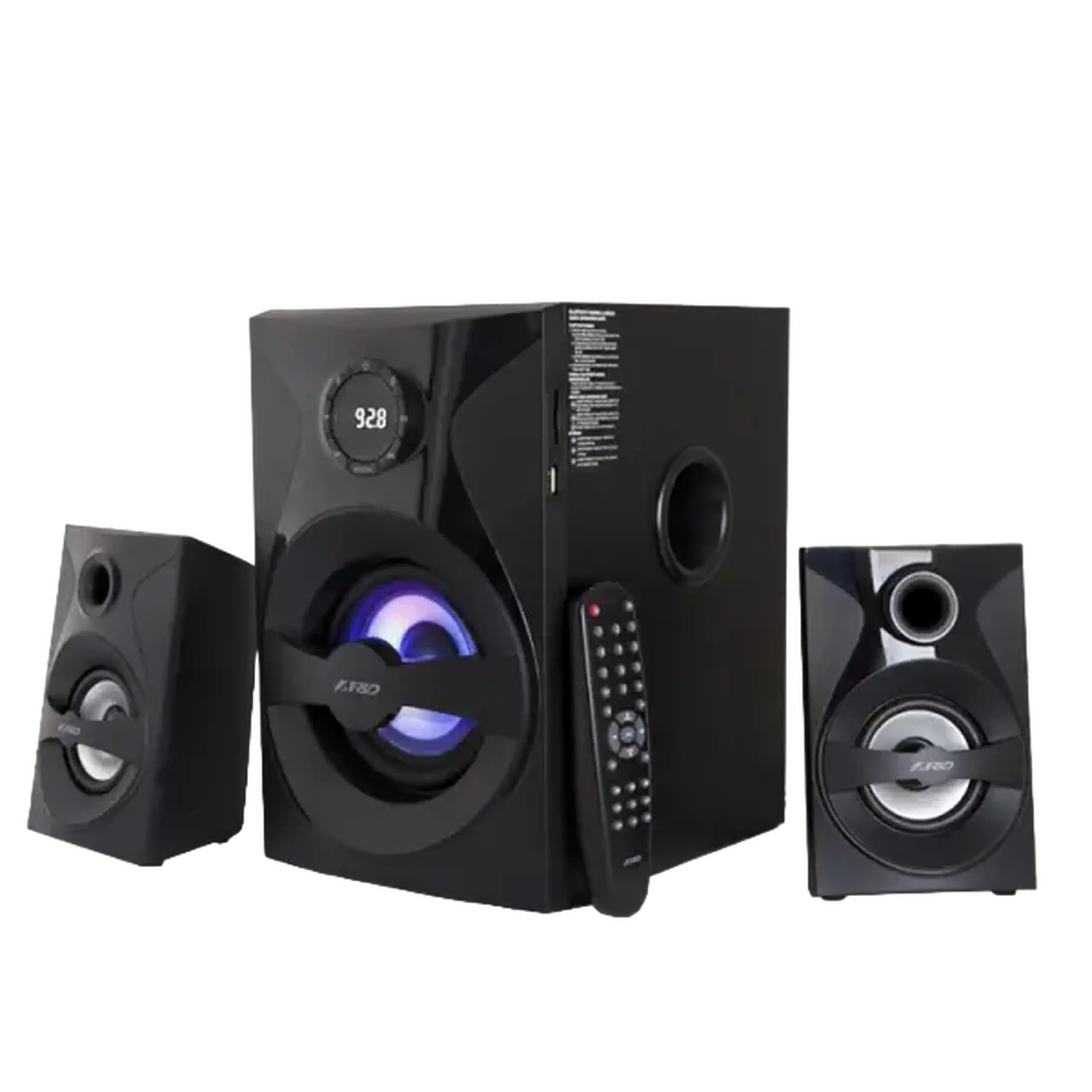 Boxe pentru calculator 2.1 F&D F380X, Negru
