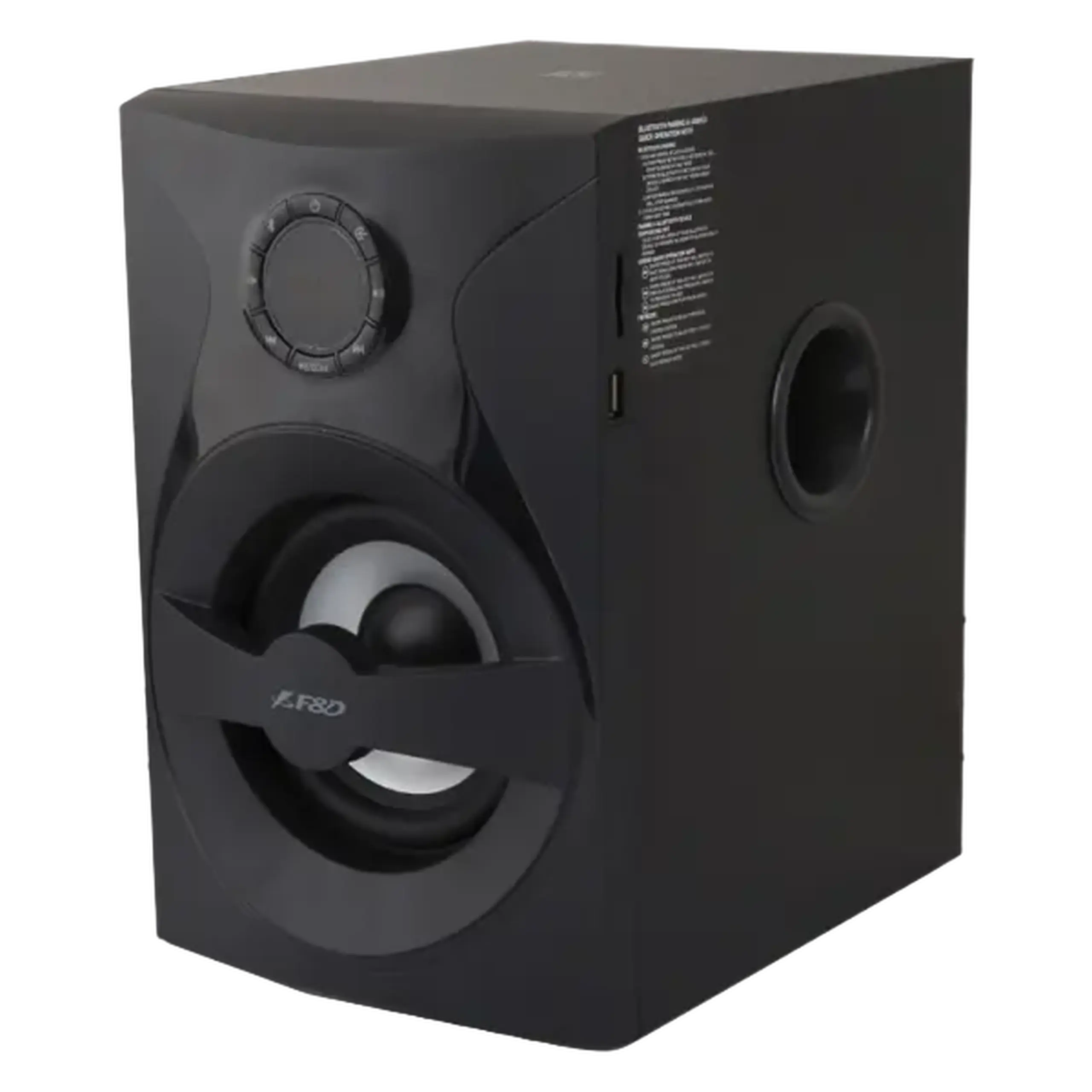 Boxe pentru calculator 2.1 F&D F380X, Negru
