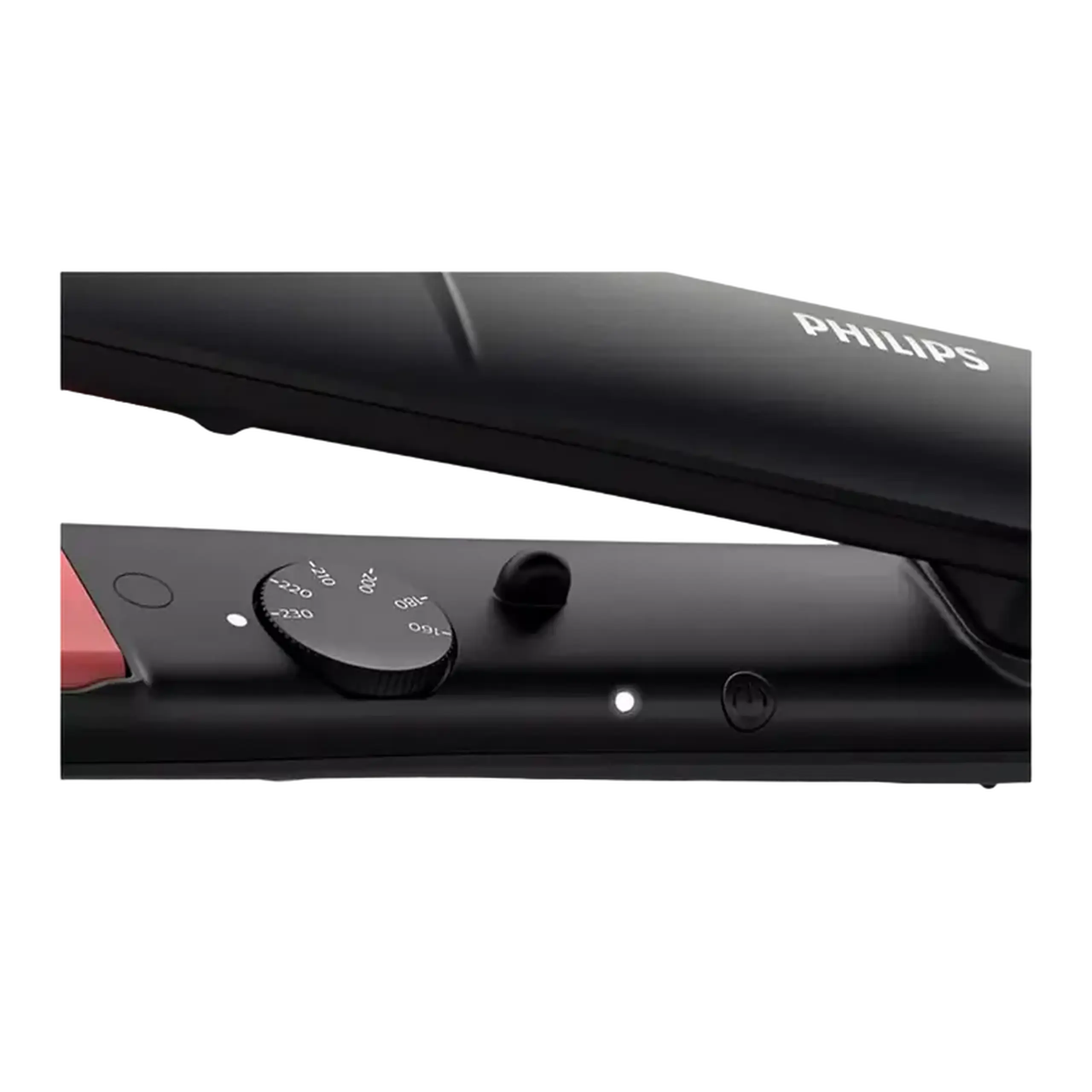 Placă de îndreptat părul Philips StraightCare Essential BHS376/00, Negru
