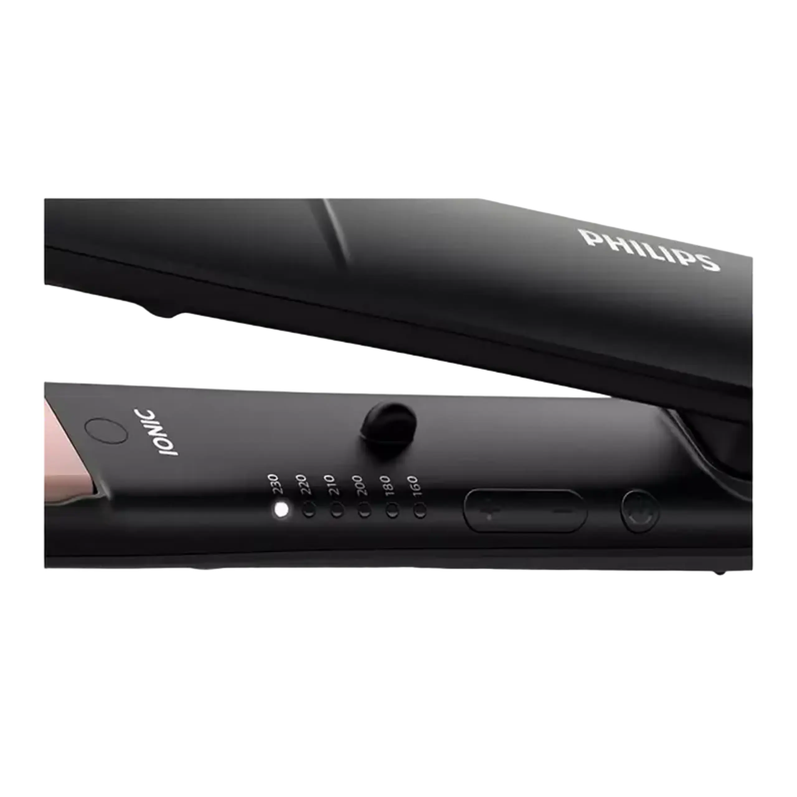Placă de îndreptat părul PHILIPS StraightCare Essential BHS378/00, Negru