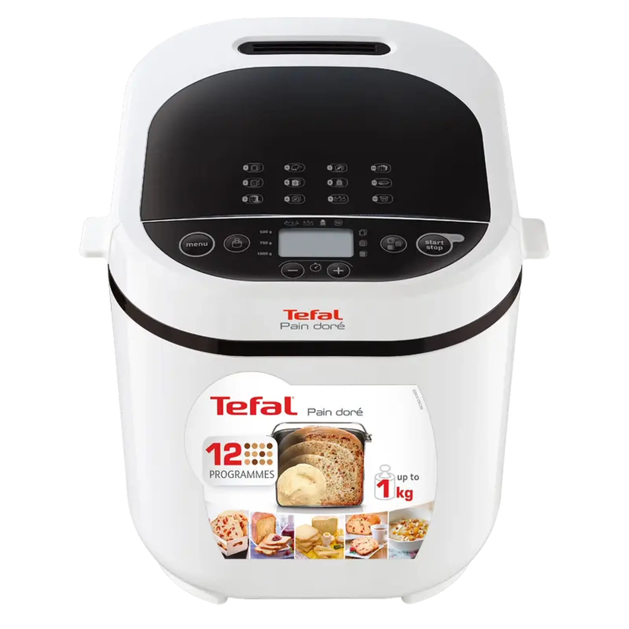 Mașină de pâine Tefal Pain Dore, Alb