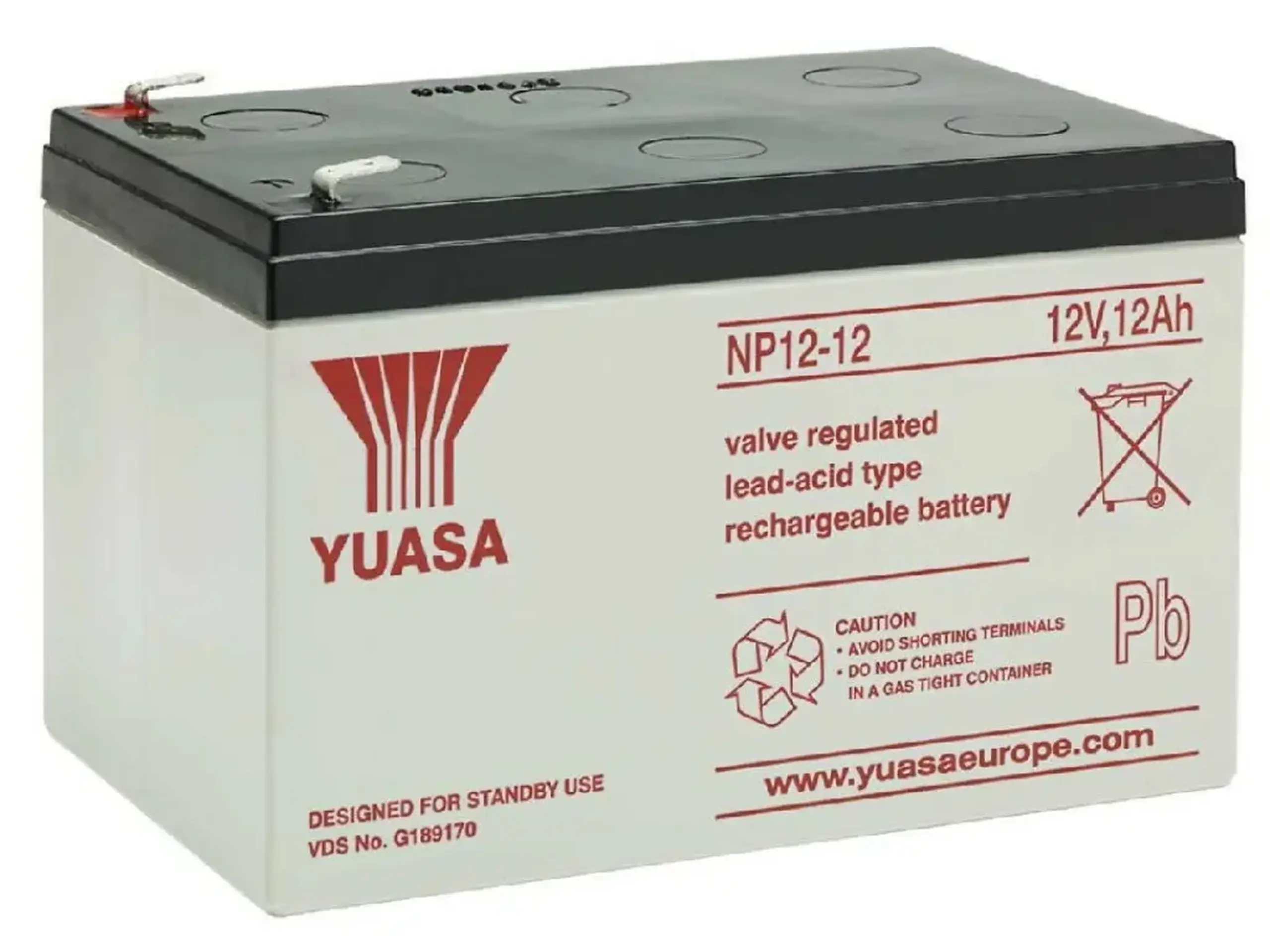 Acumulator UPS Yuasa NP12-12-TW, 12V 12