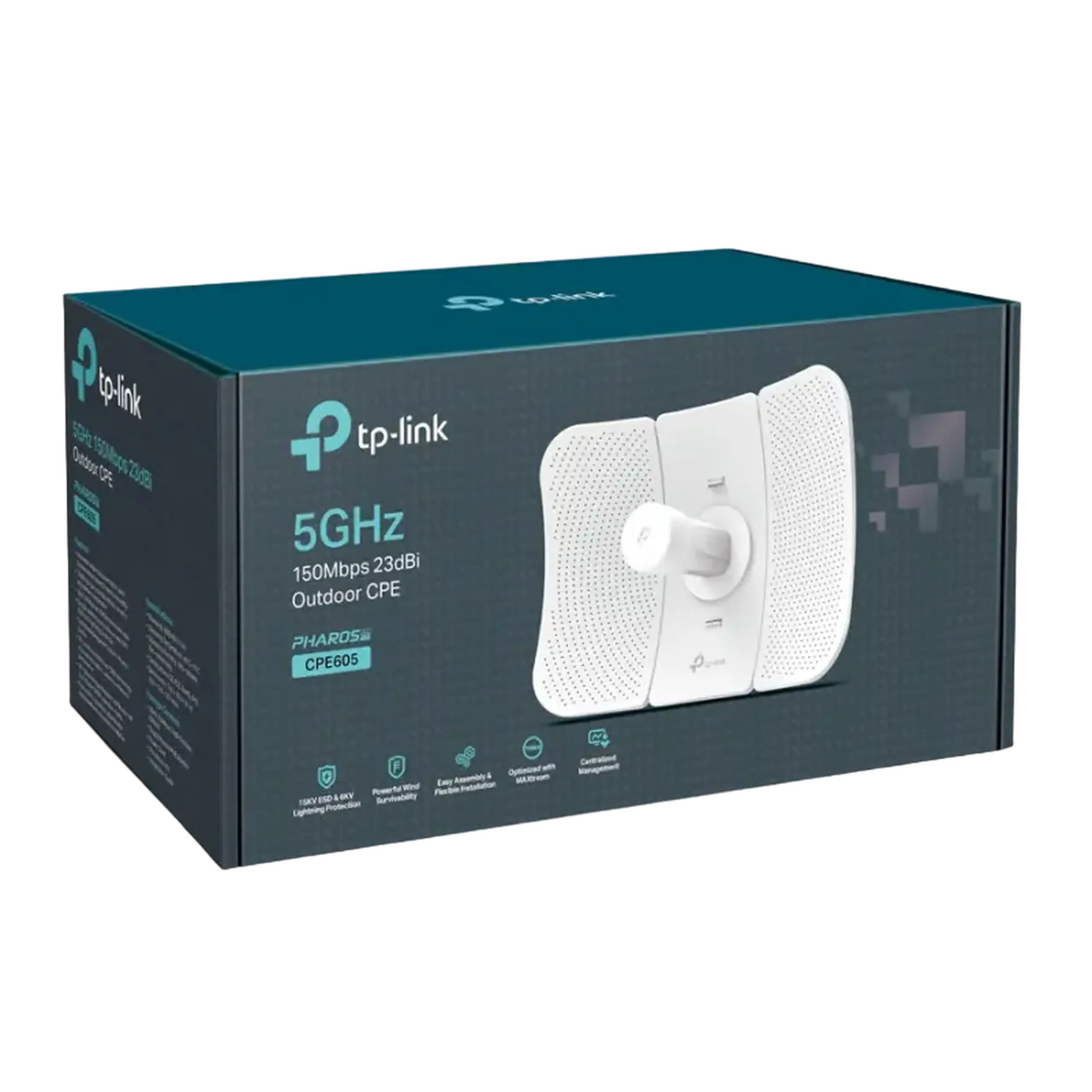 Punct de acces exterior TP-LINK CPE605, 150 Mbps, Alb
