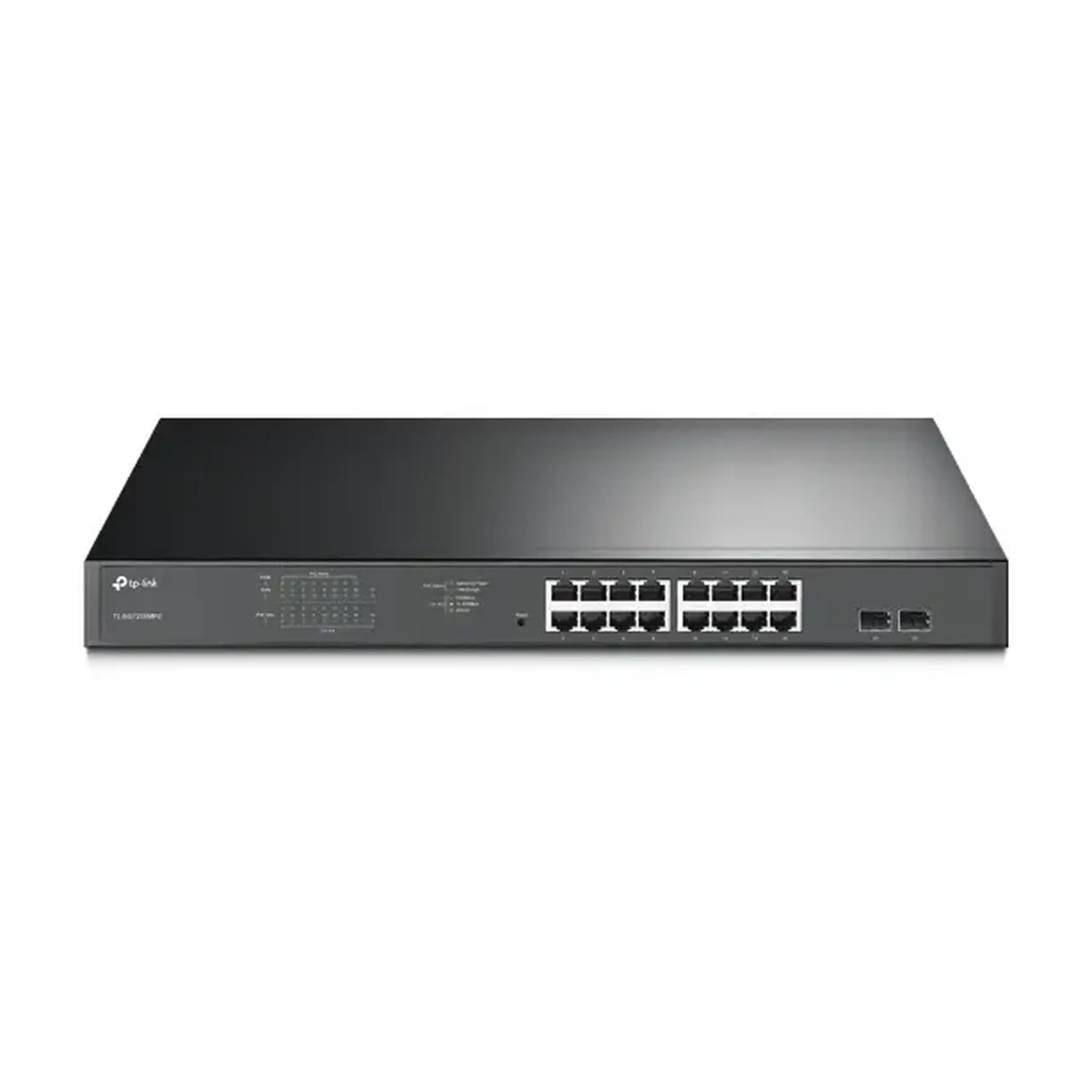 Switch de rețea TP-LINK TL-SG1218MPE, 16x 10/100/1000 Mbps, 2x SFP