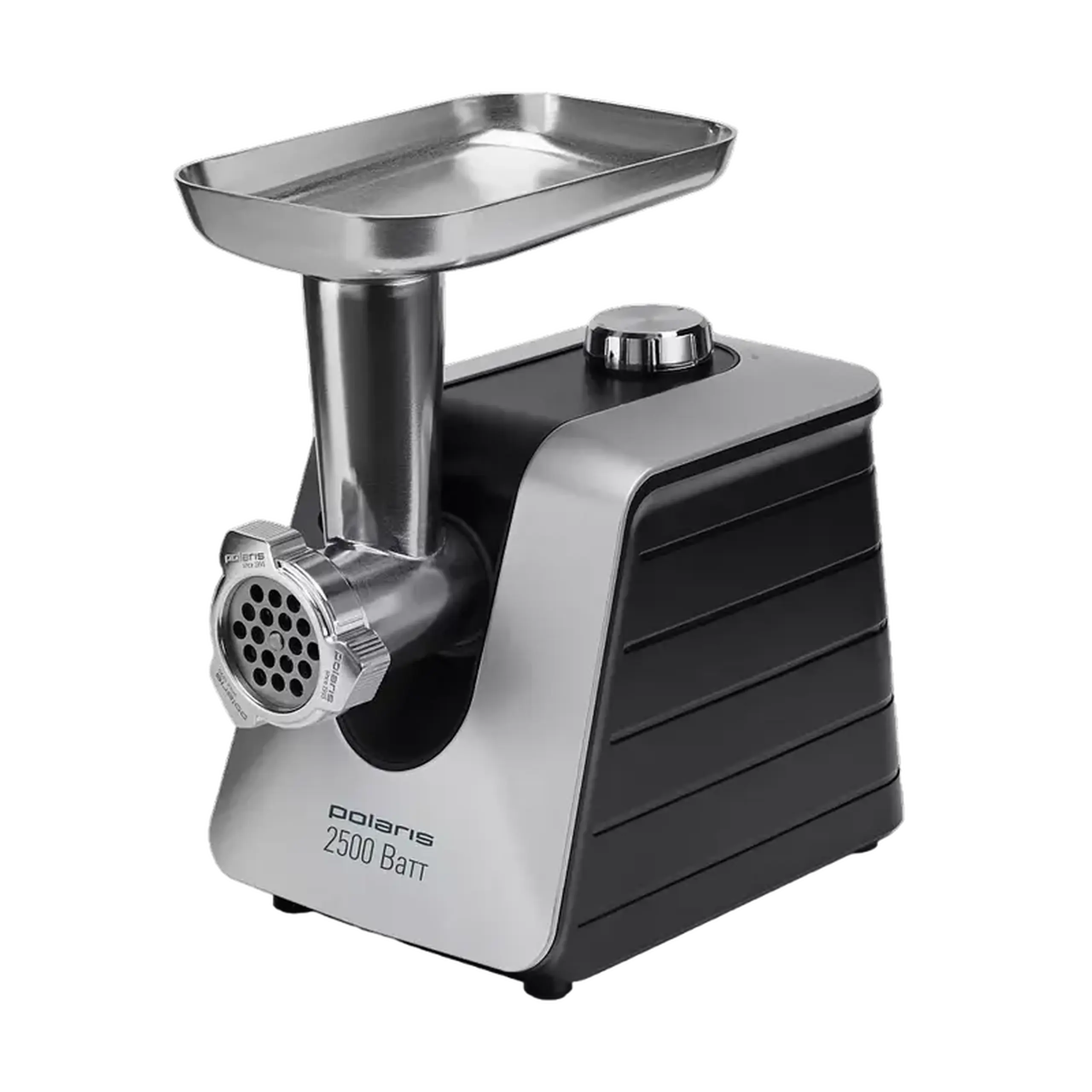 Mașină de tocat carne Polaris PMG2546, Oțel Inoxidabil Negru