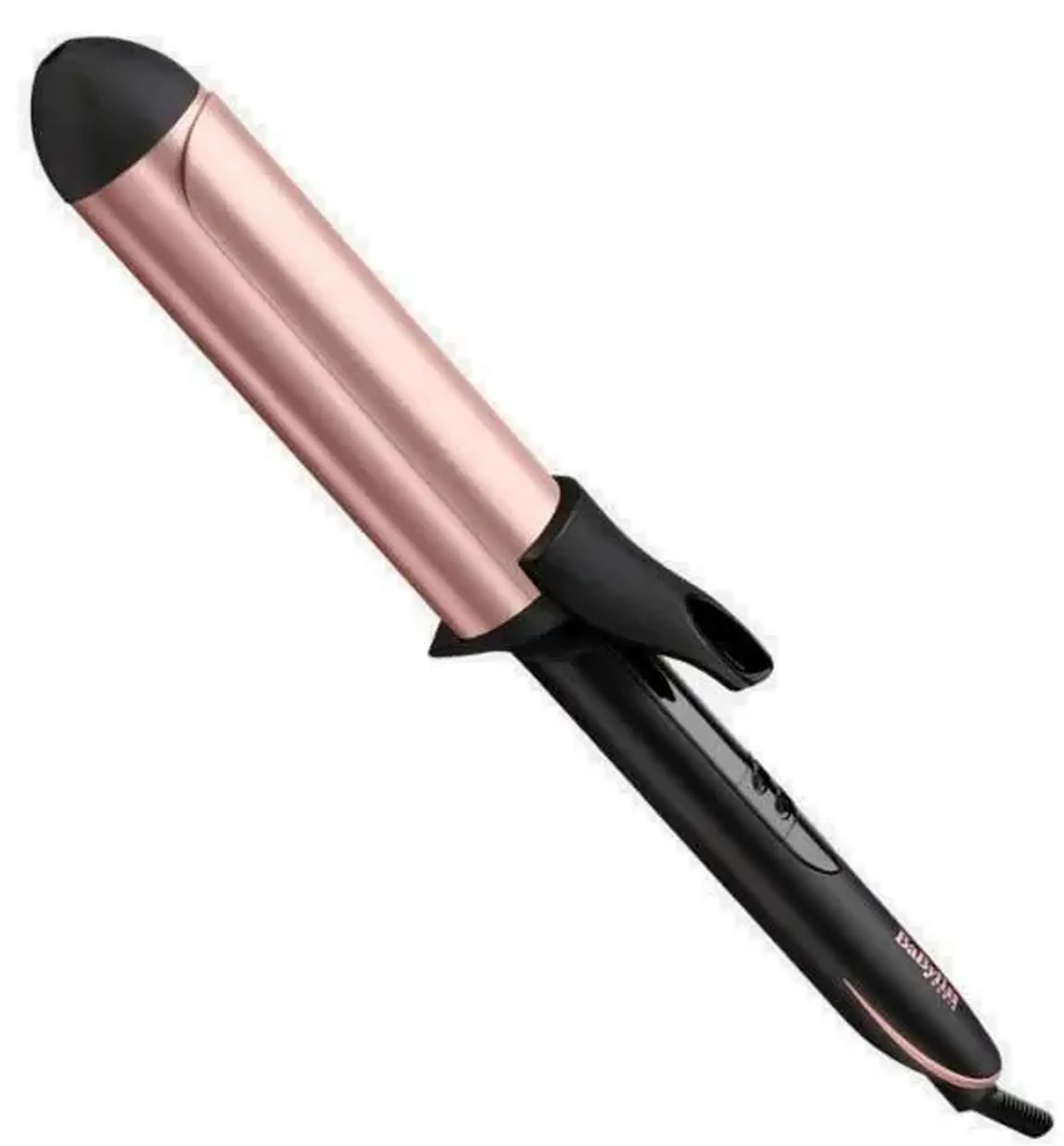 Ondulator de păr BaByliss Rose Quartz C453E, Negru