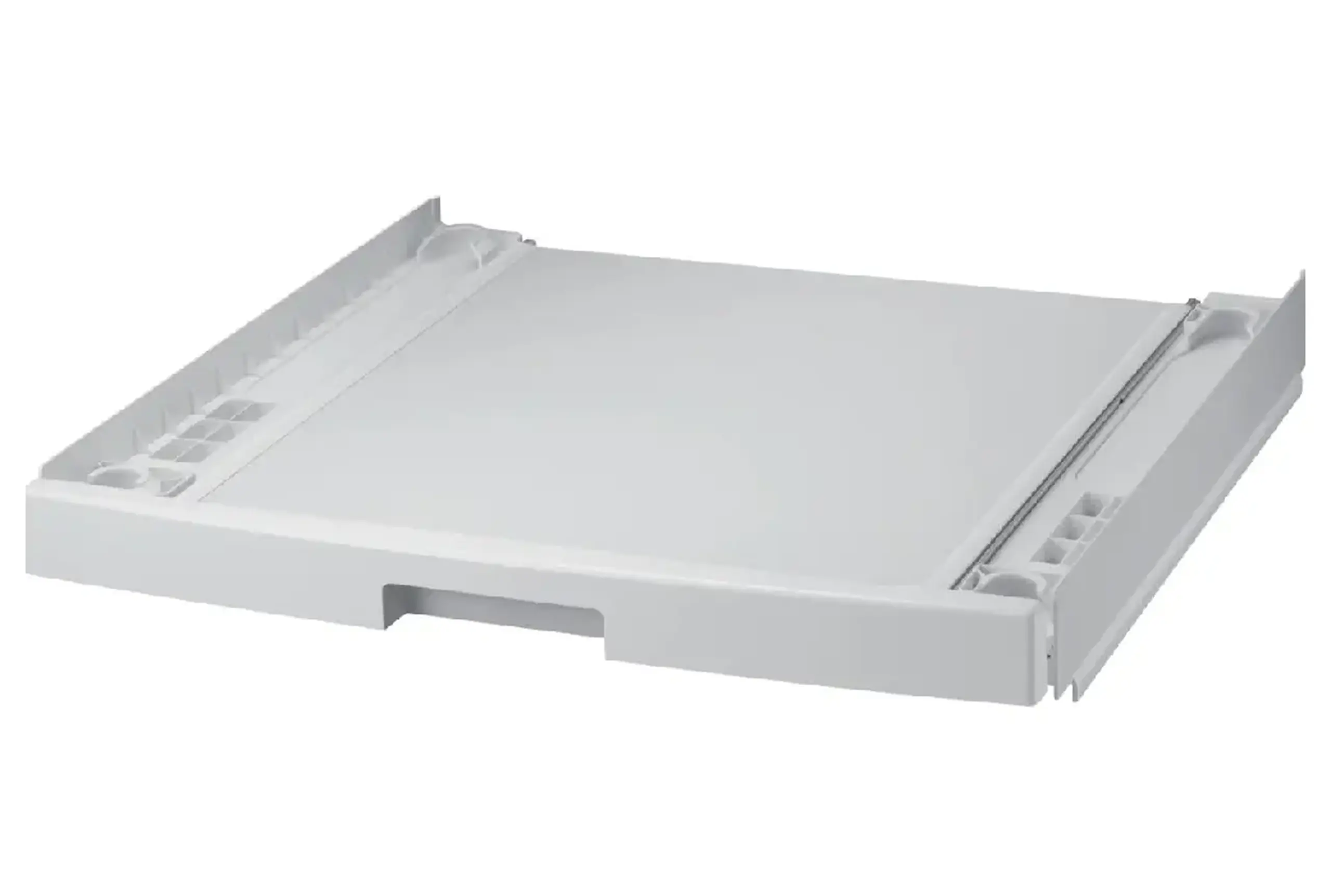 Kit cu raft extensibil pentru instalarea uscătoarelor și mașinilor de spălat Samsung SKK-DD, Alb