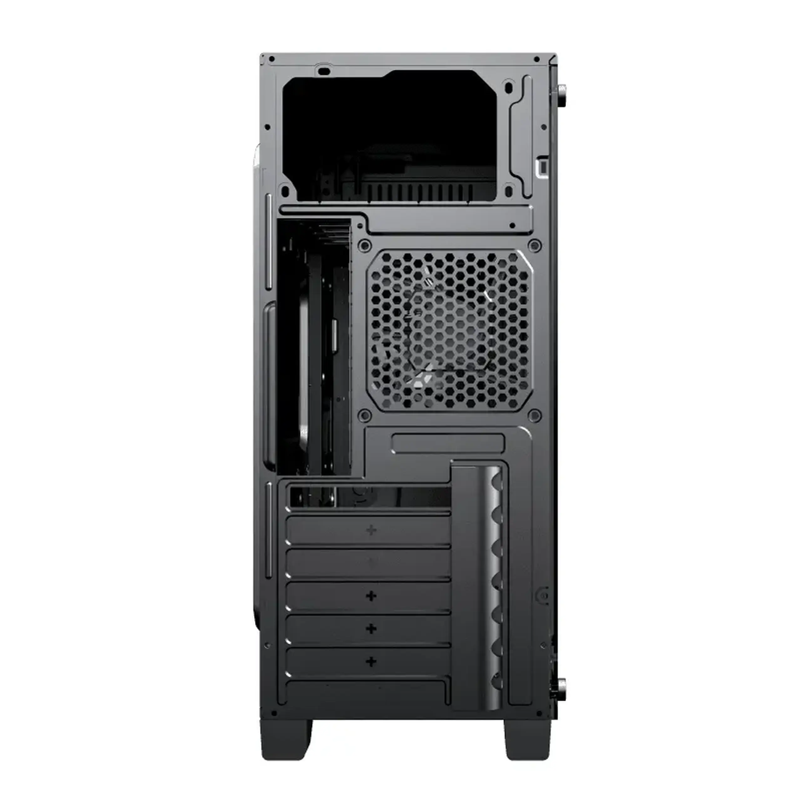 Carcasă PC Gamemax Nova N6, Midi-Tower, Fără PSU, Negru