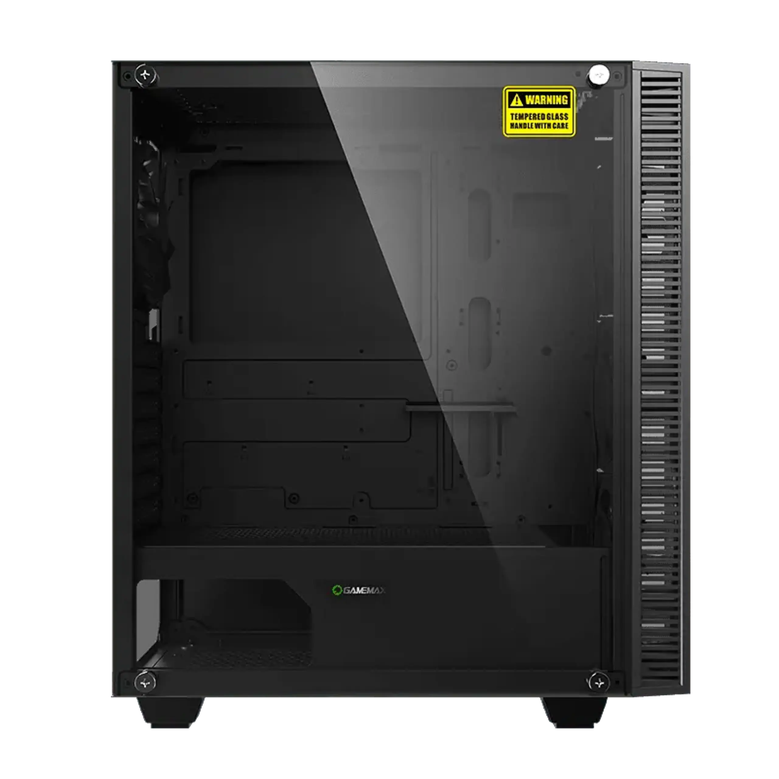 Carcasă PC Gamemax Draco XD, Midi-Tower, Fără PSU, Negru